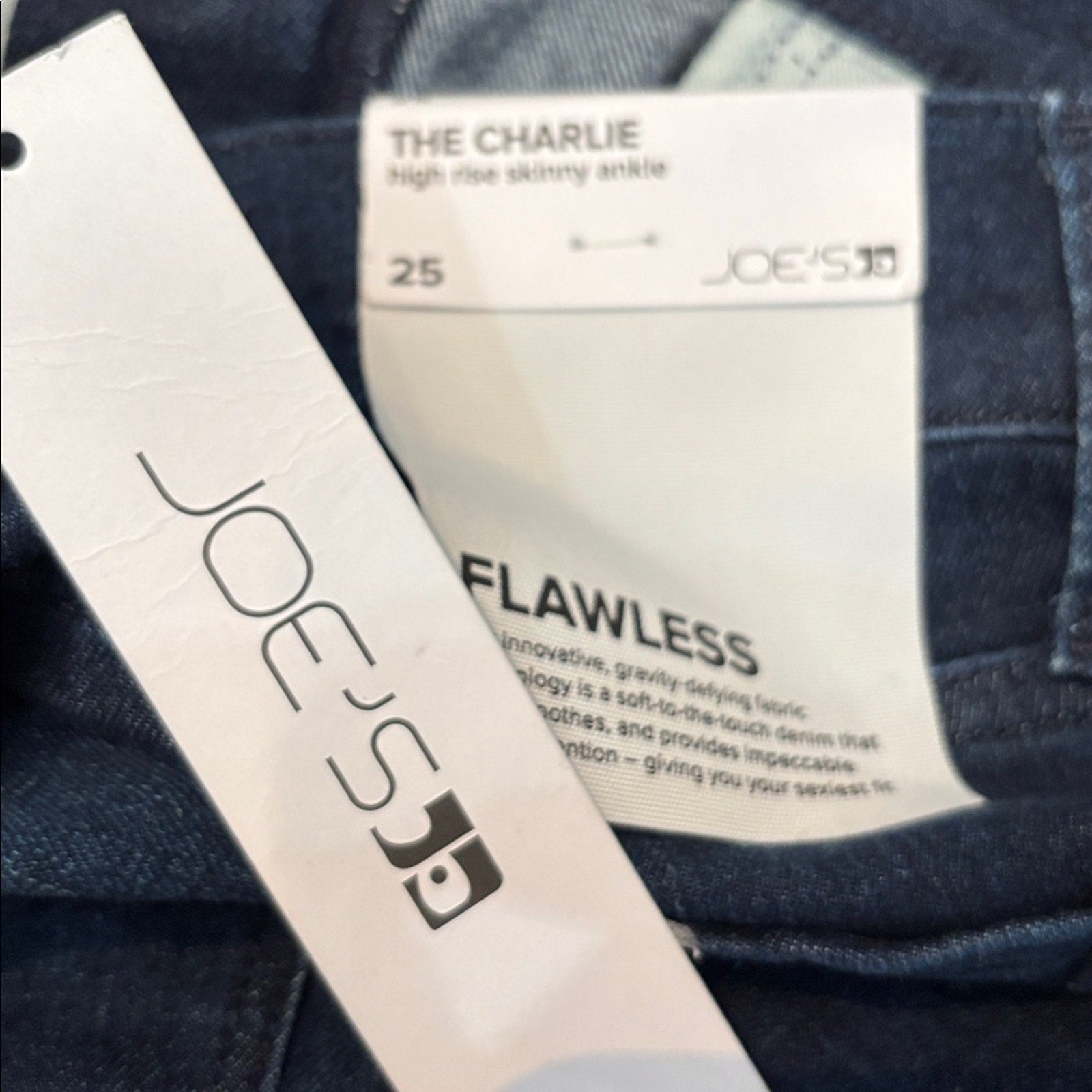 NWT Joe’s Jeans, The Charlie, High Rise Skinny in Evening - size 25