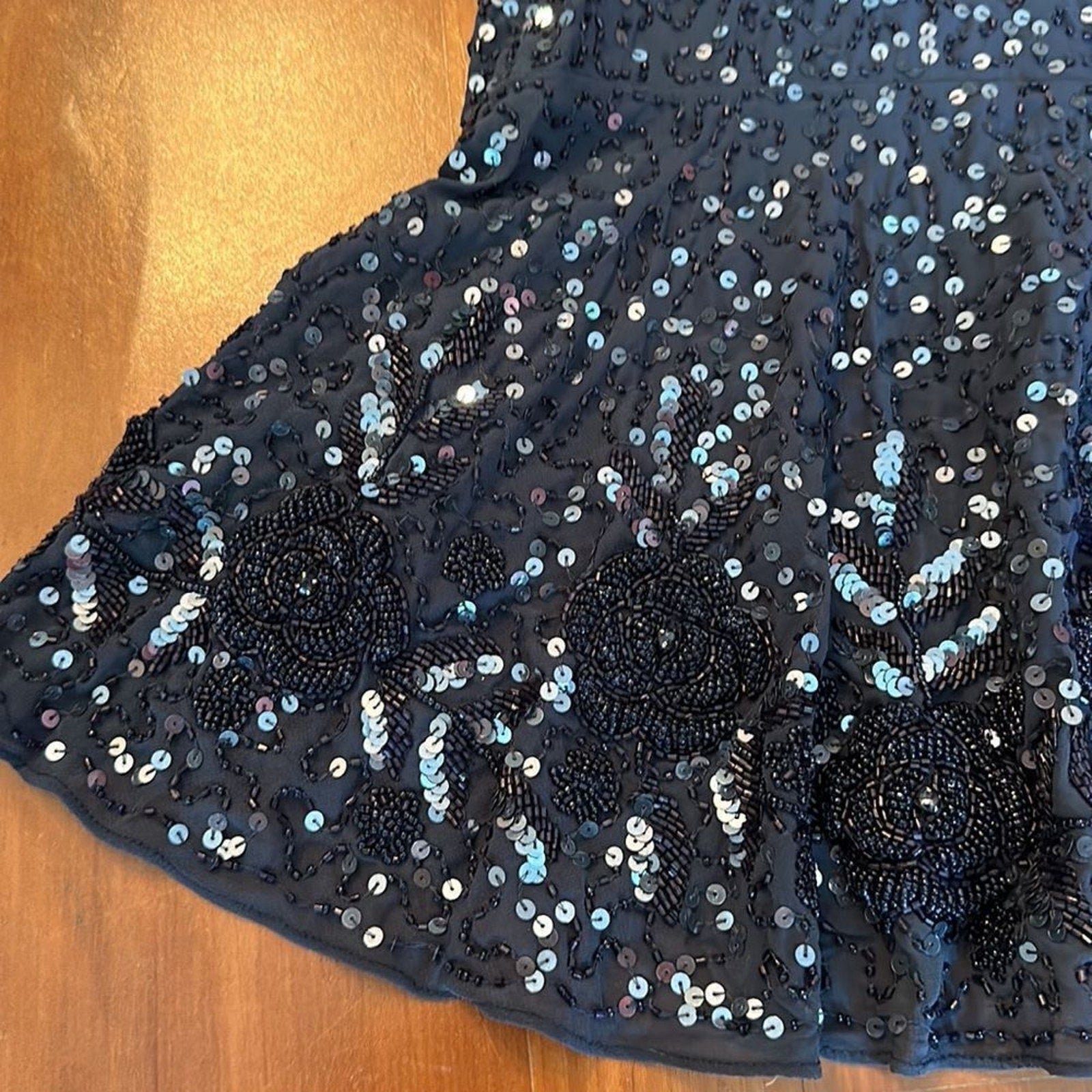 NWT Mac Duggal Fit & Flare Sequin Dress - size 8