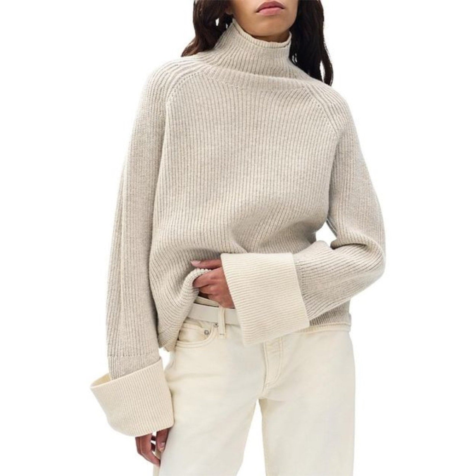 rag & bone Ilaria Turtleneck Sweater - size XL