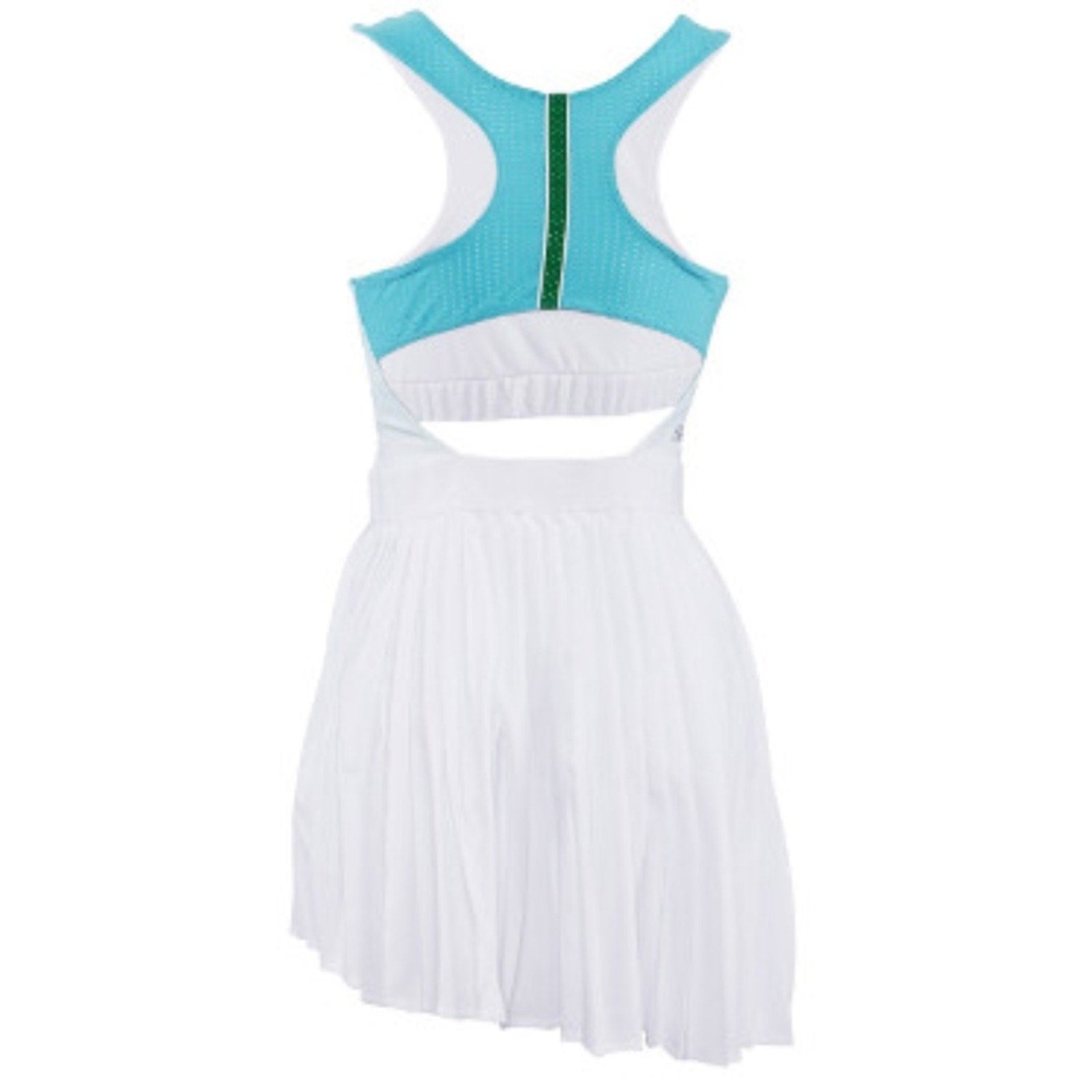 Lacoste SPORT Asymmetrical Pleated Dress Roland-Garros Edition - size 36 (small)