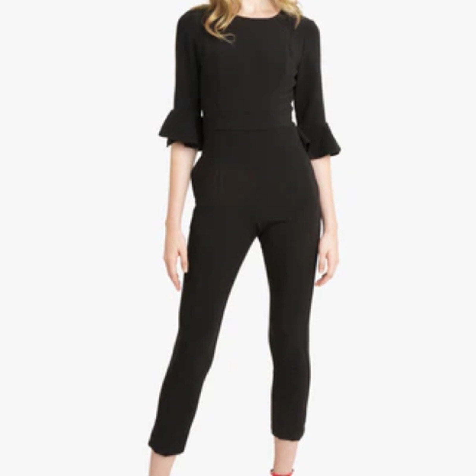 NWT Black Halo - Brooklyn Jumpsuit in Black - size 6