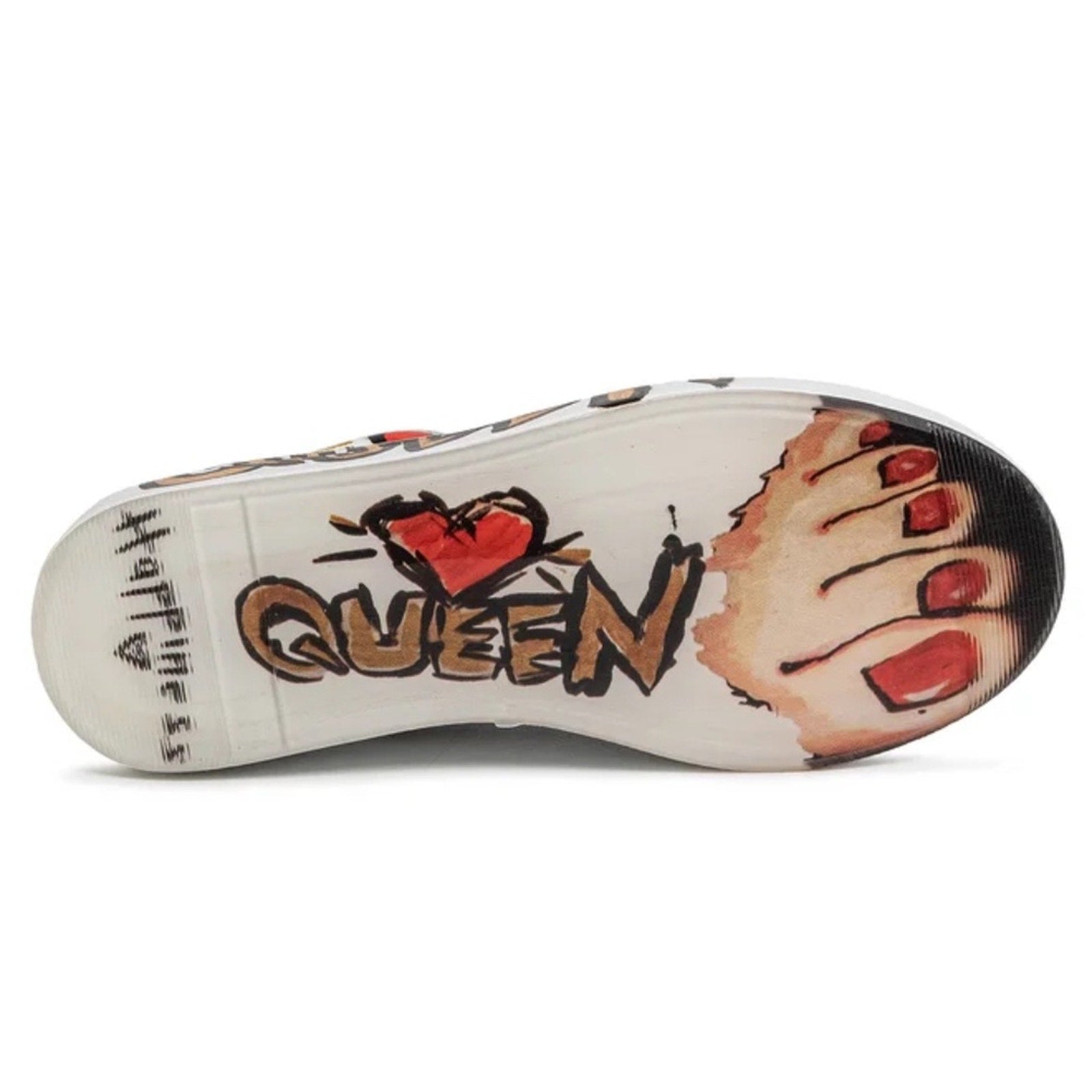 Maceoo SHOE CASUAL PAINTKING WHITE - size 40