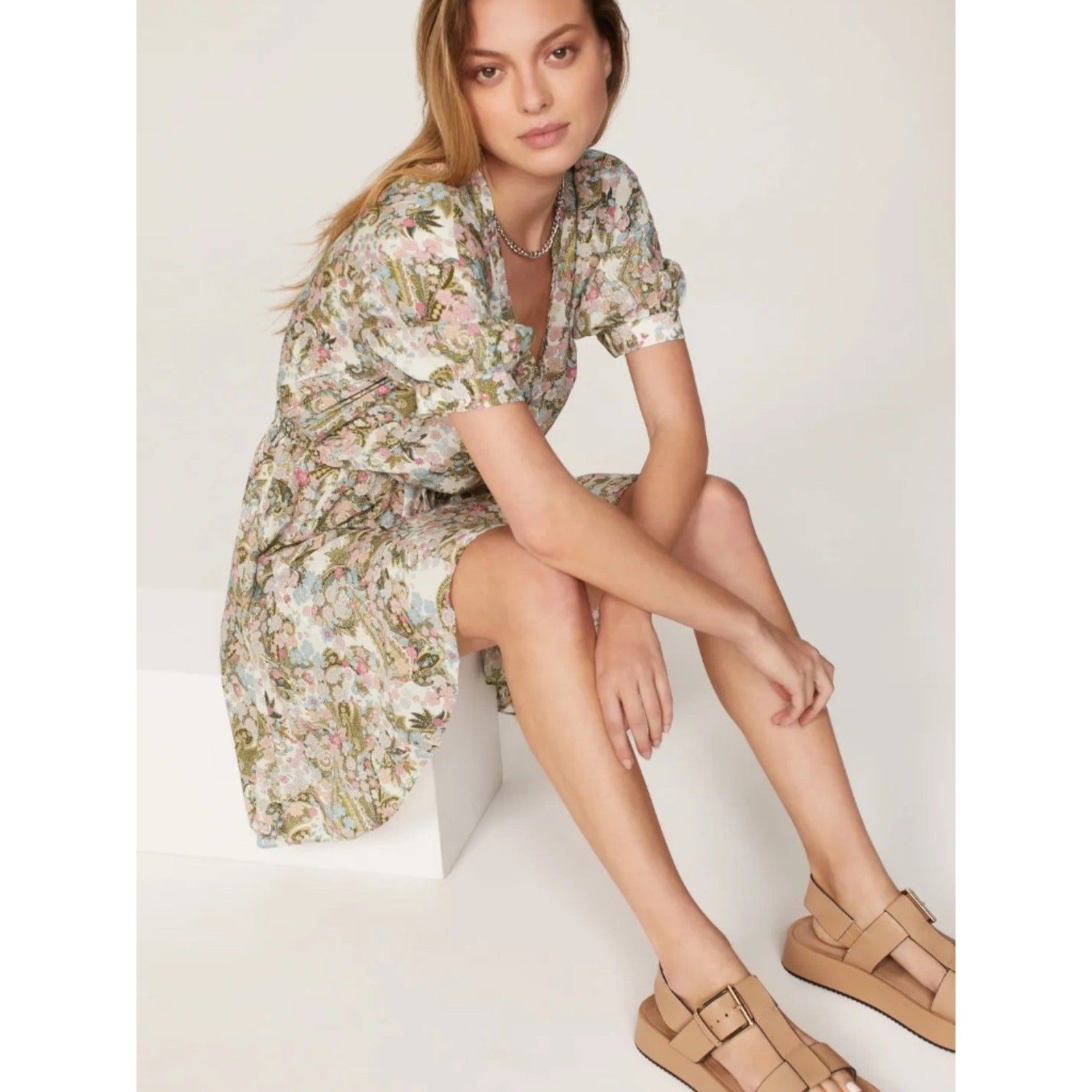 Zadig and Voltaire Yoko Floral-print Dress - M