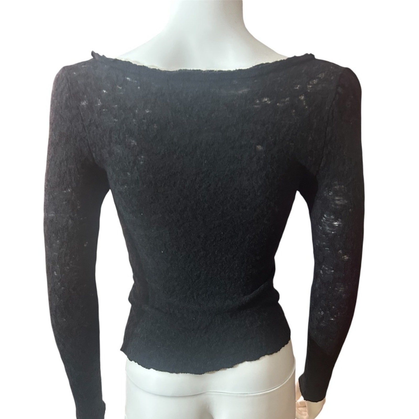 Marc Jacobs Wool Mesh Top - S