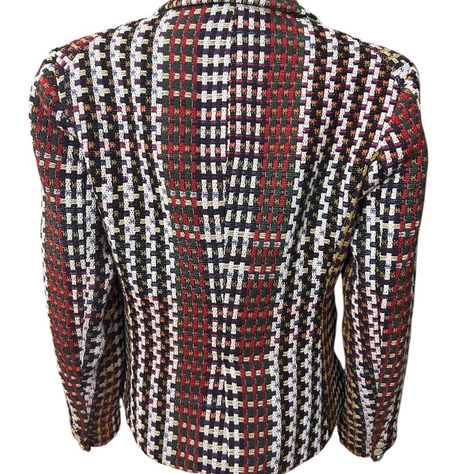 Ecru Tweed Blazer - size 6