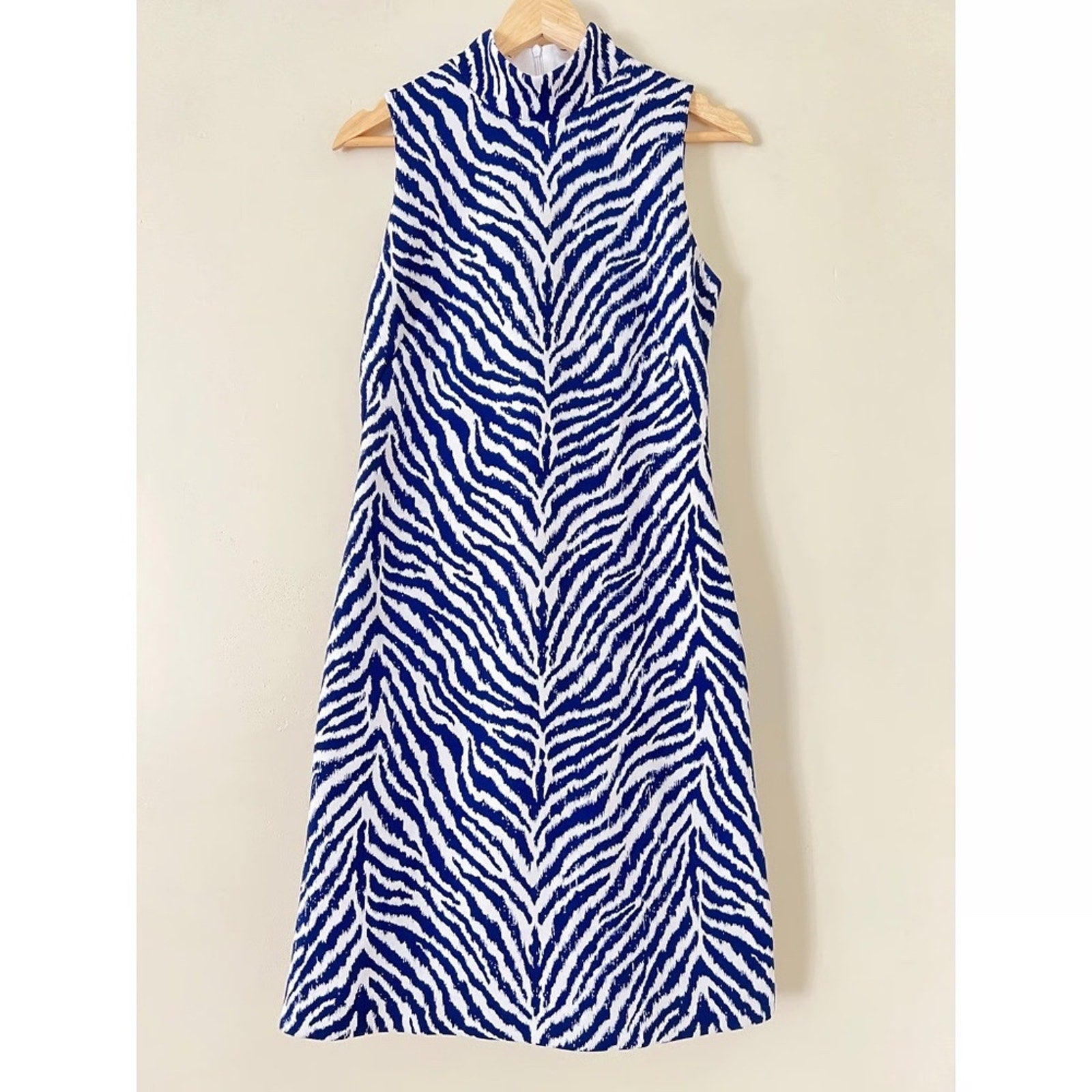 J.McLaughlin Delaney Dress Zebra Animal Print - size XS