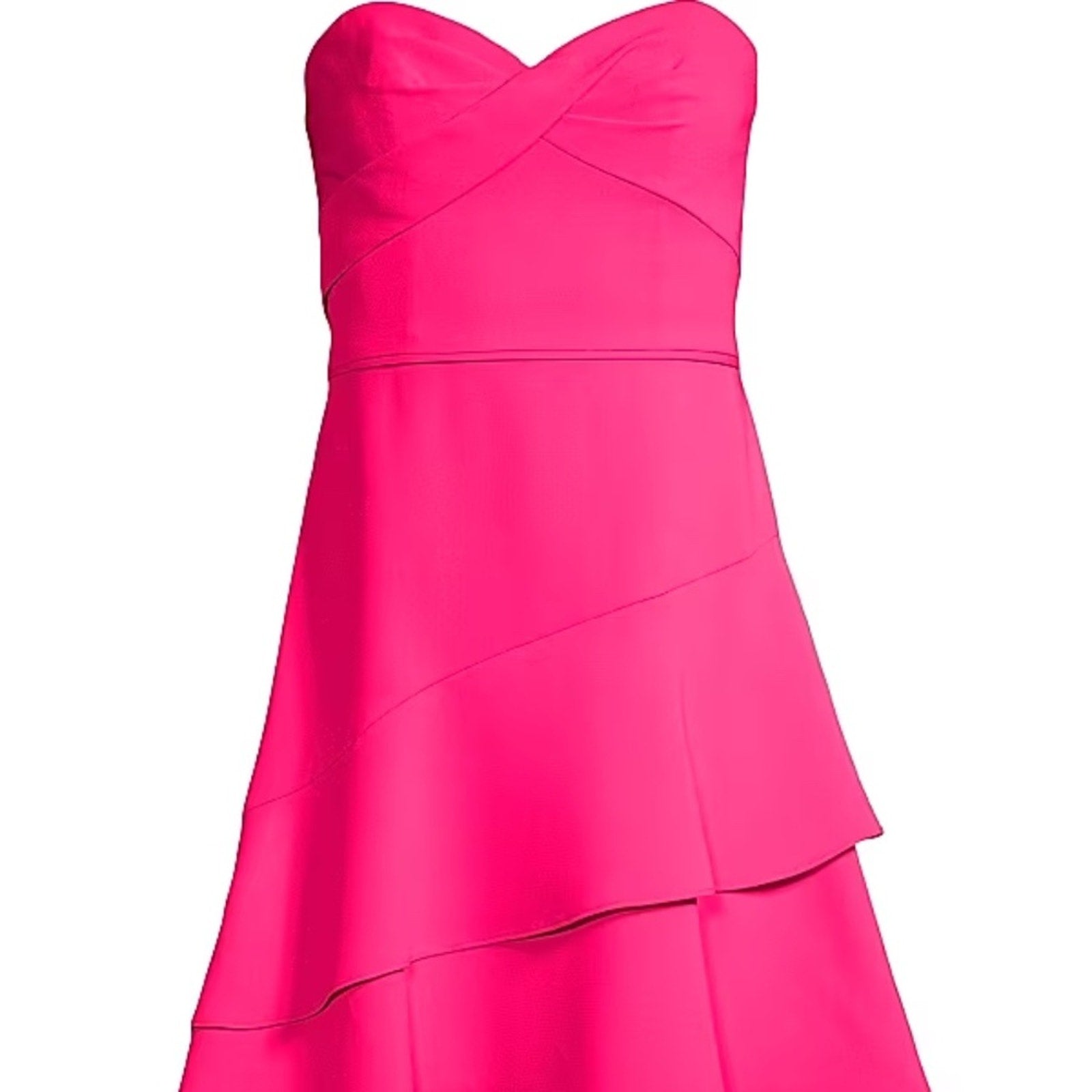 NWT Liv Foster Tiered Strapless Minidress - size 10