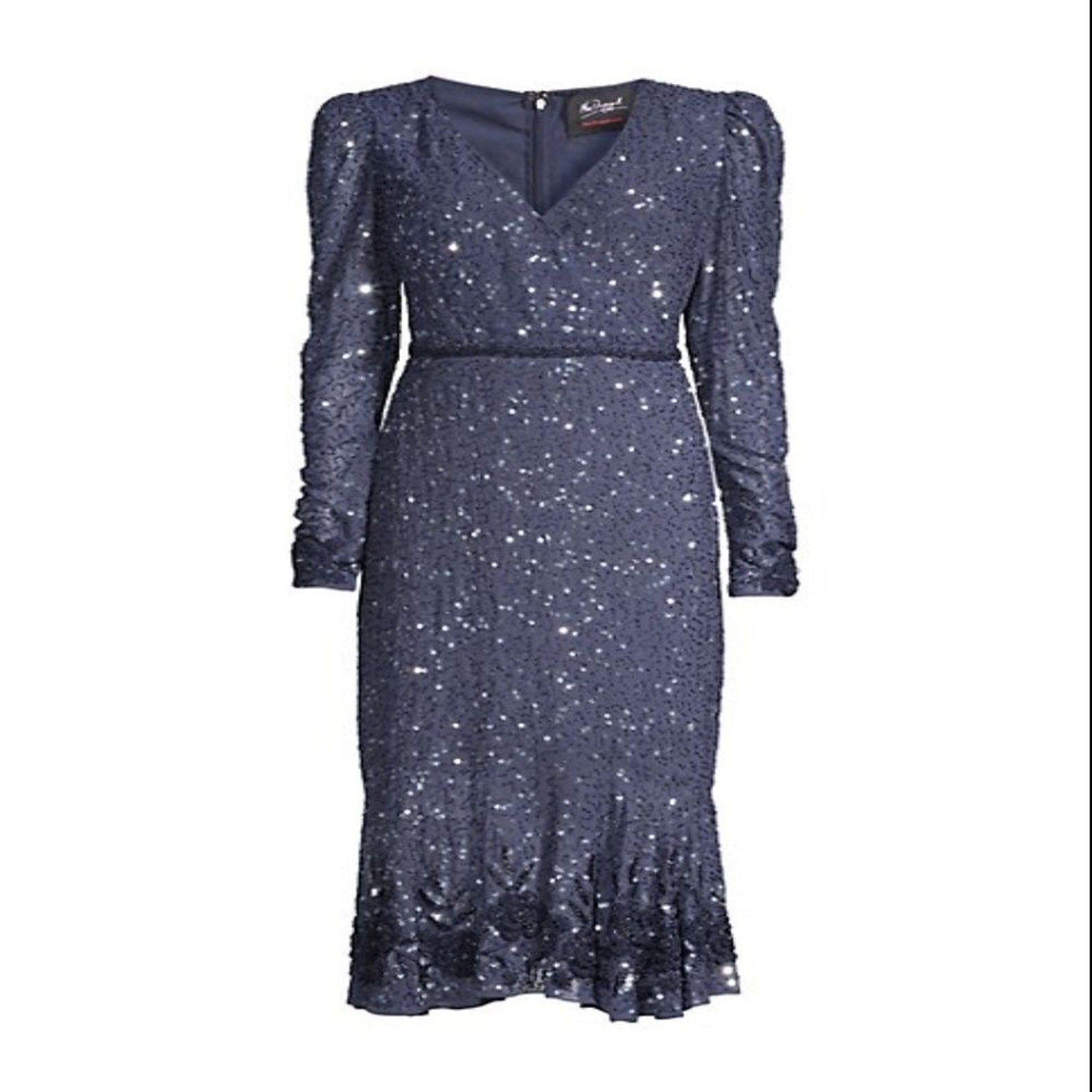 NWT Mac Duggal Fit & Flare Sequin Dress - size 8