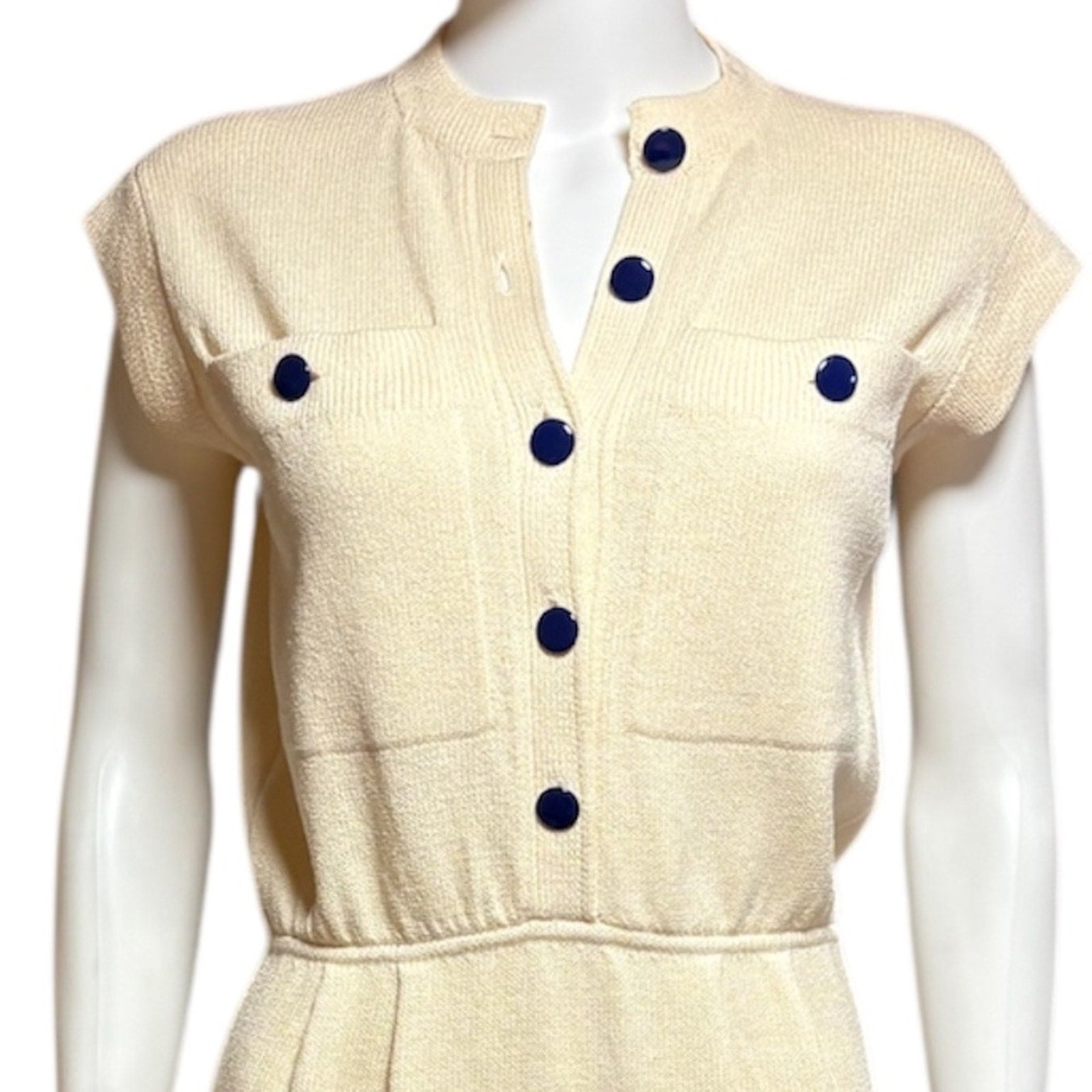 St John vintage knit dress - size 4