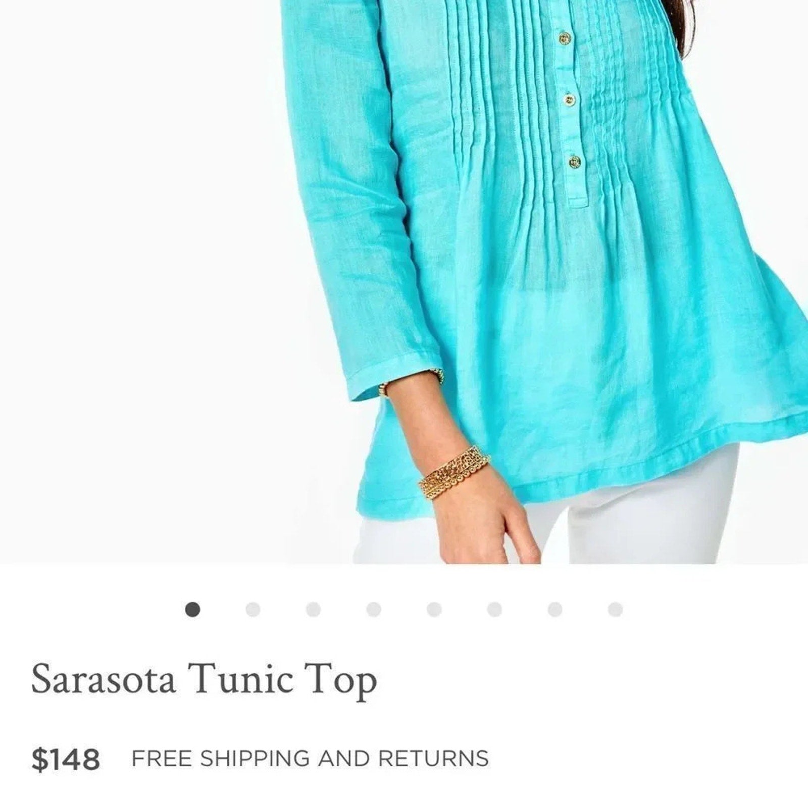 NWT Lilly Pulitzer Sarasota Tunic Top - xxs