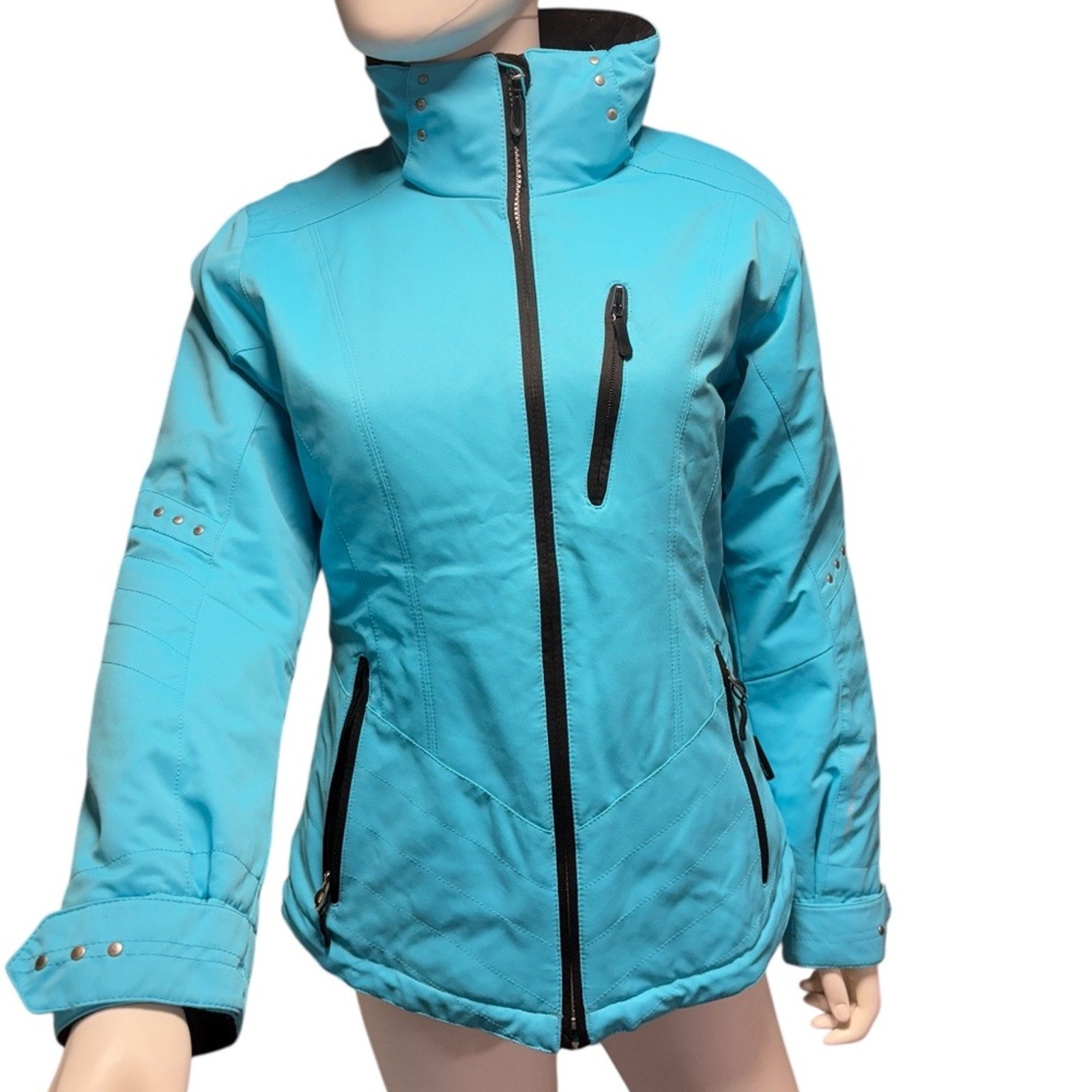 OBERMEYER turquoise ski/snow jacket - size 6