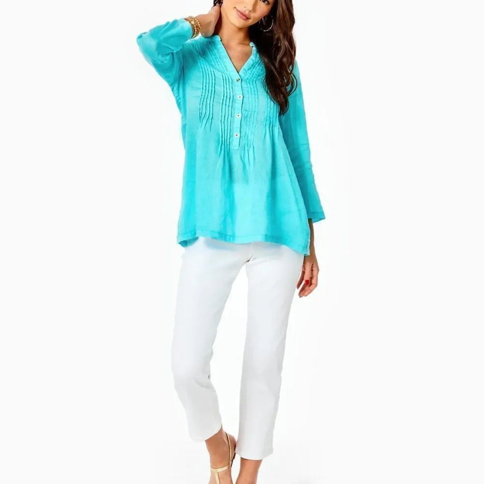 NWT Lilly Pulitzer Sarasota Tunic Top - xxs