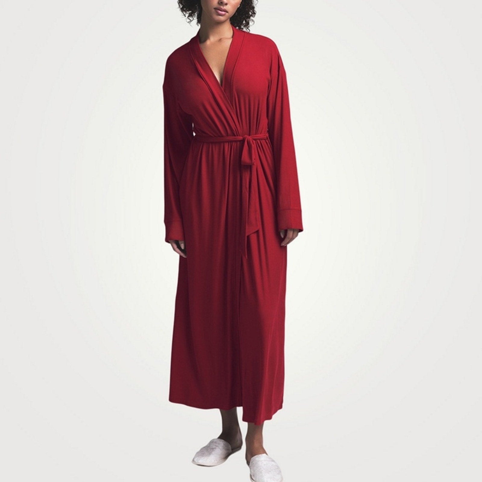 NWT SKIMS Soft Lounge Long Robe - size small
