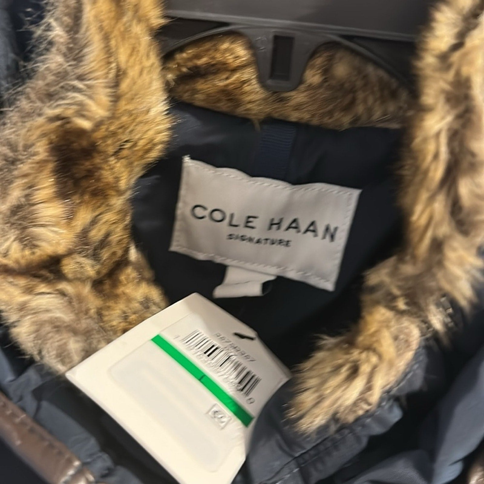 NWT Cole Haan Women's Hidden-Hood Puffer Coat - size large