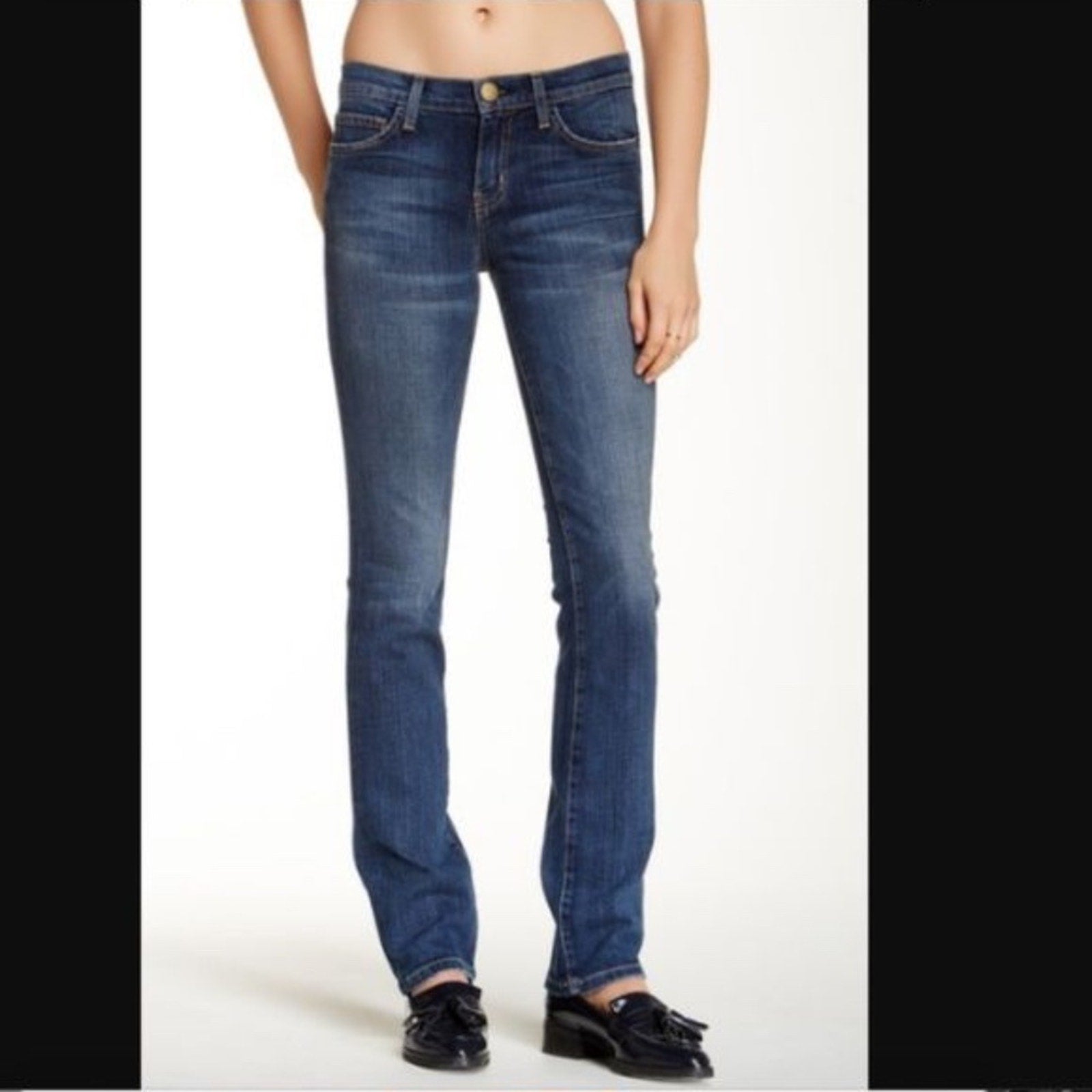 Current/Elliott The Straight Leg Jeans in  Loved - size 26