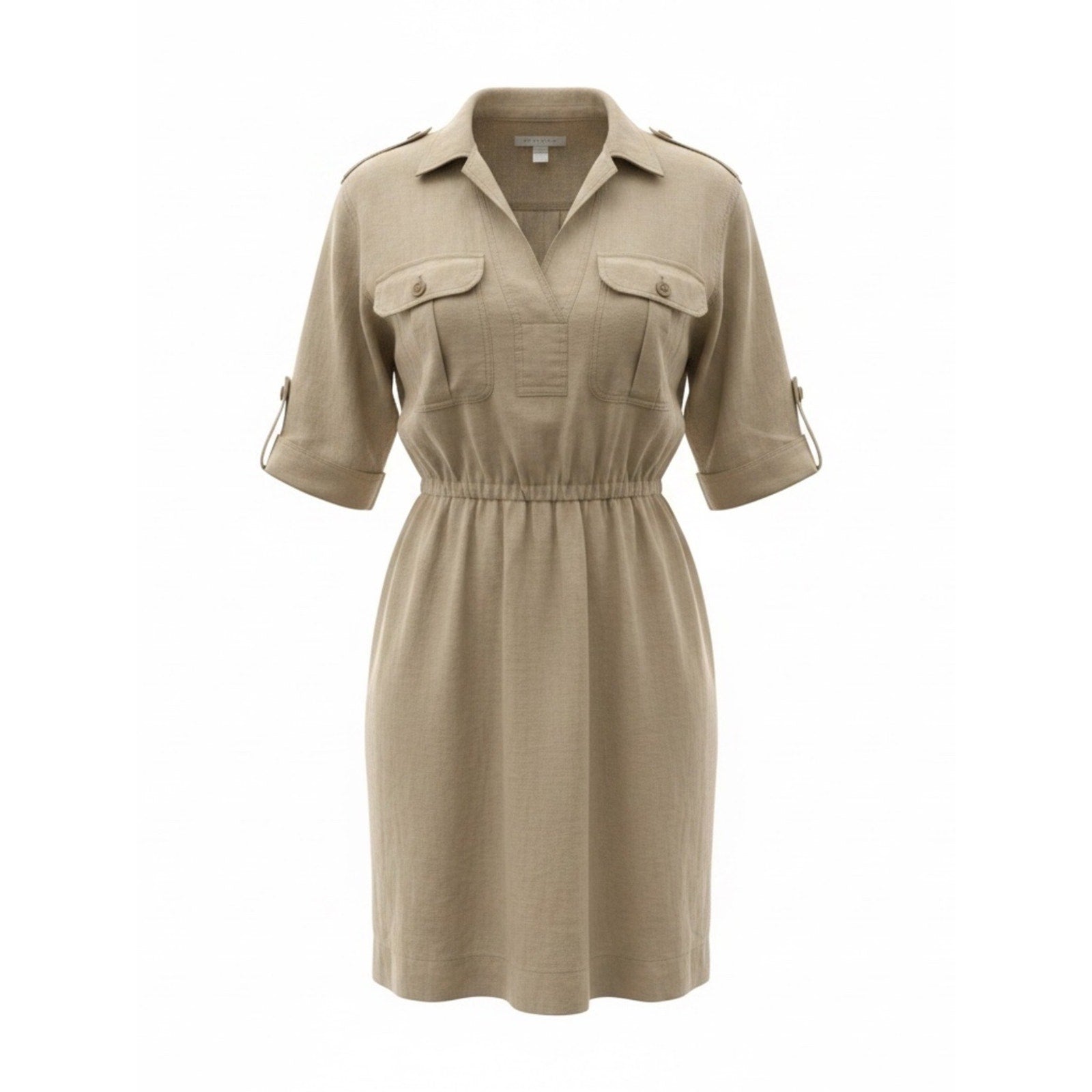 Burberry Brit Ramie Shirt Dress - 2