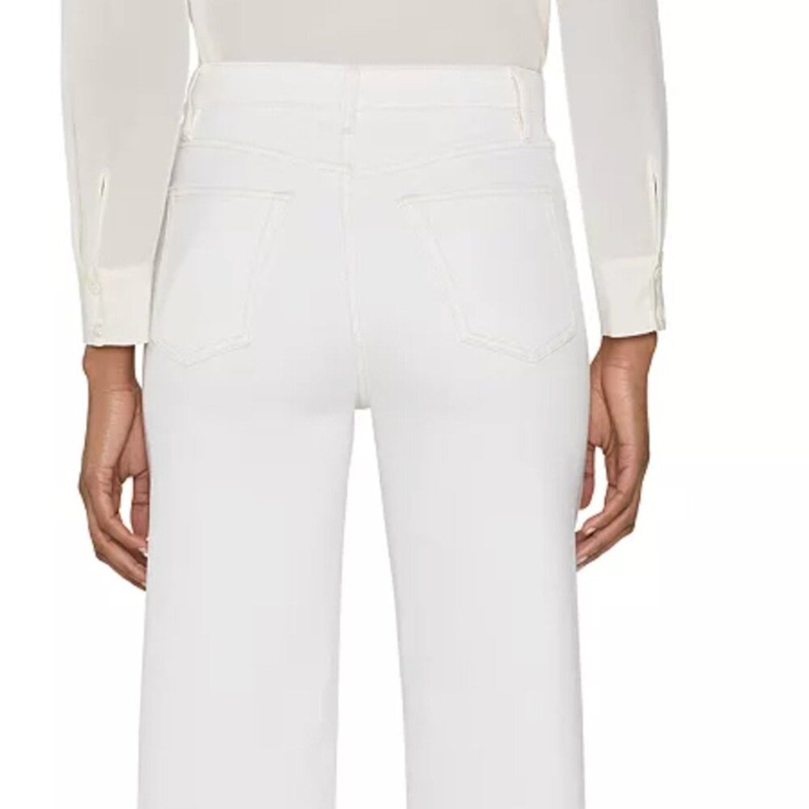 FRAME The Wide High Rise Jeans in Au Natural - size 28