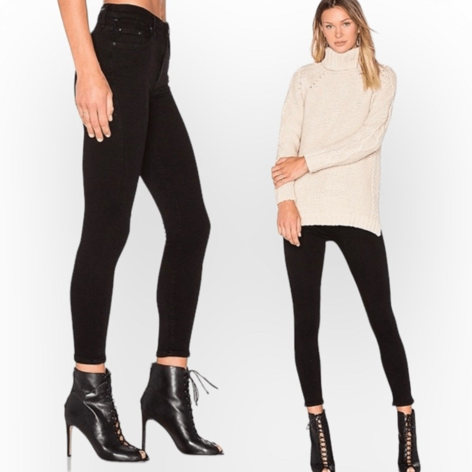 Citizens of Humanity Rocket Crop High Rise Skinny Jeans - size 28
