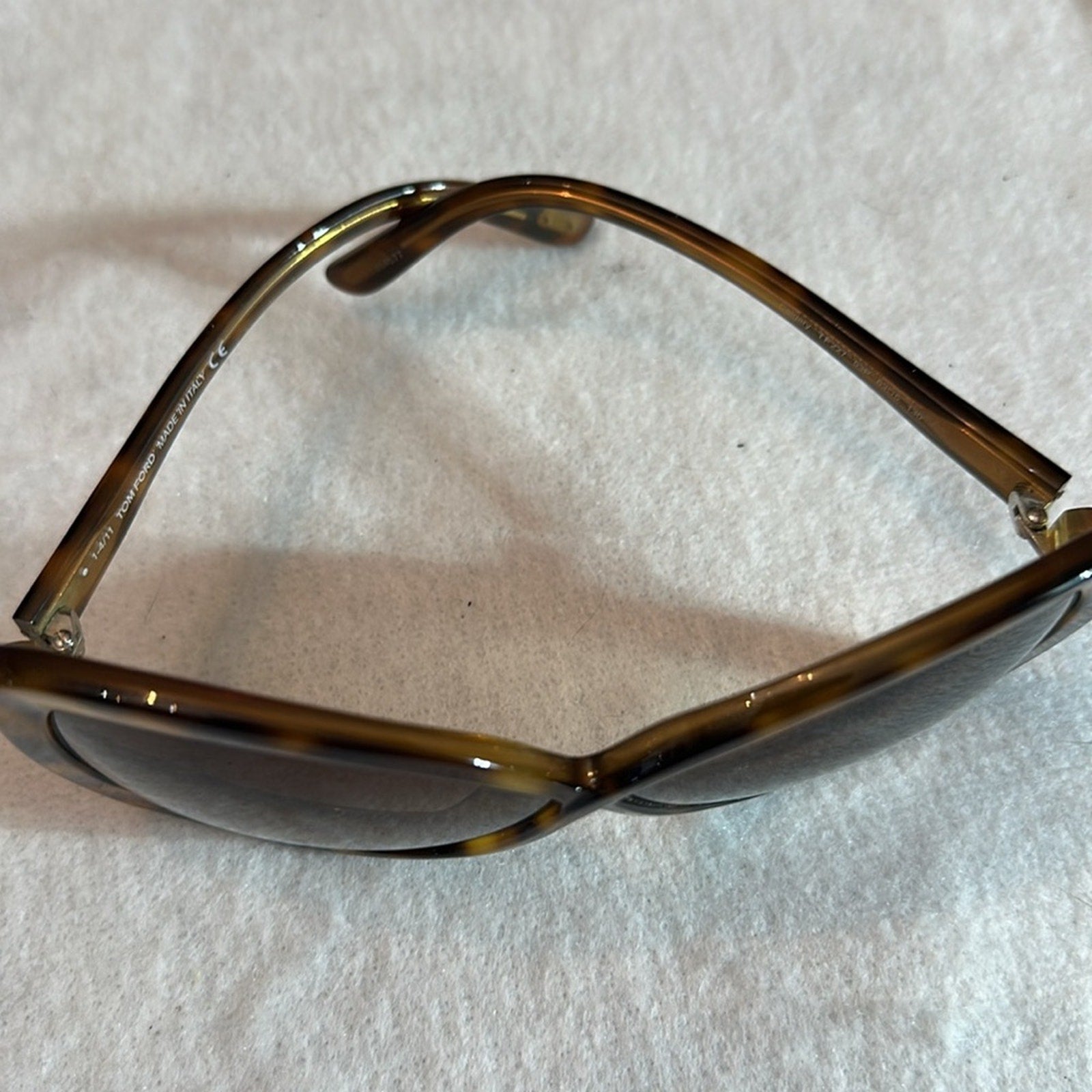 Tom Ford Calgary FT0227 Sunglasses-53P Blonde Havana (Brown Gradient Lens)-63mm