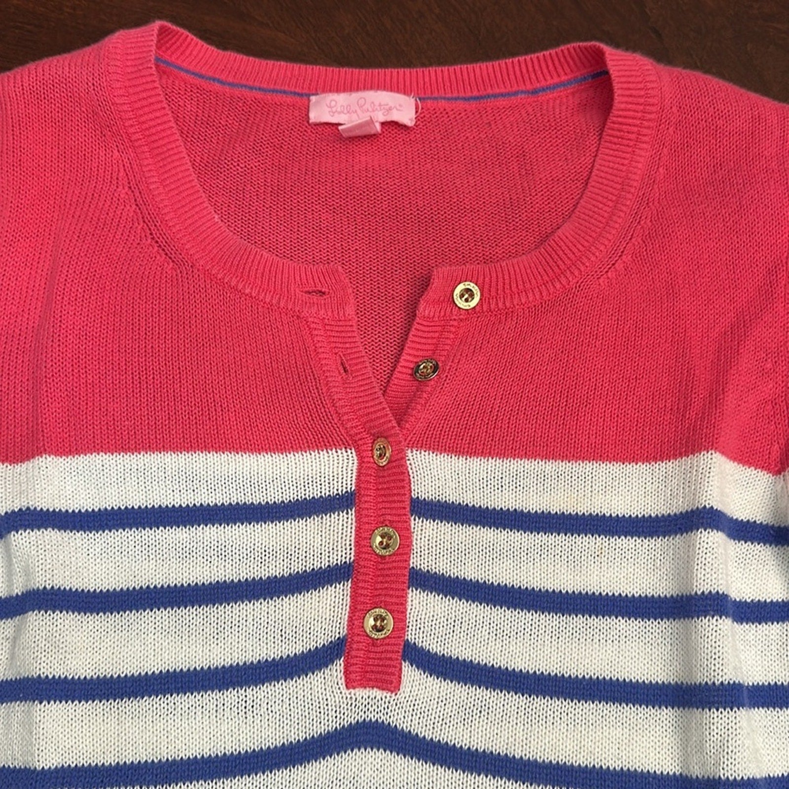Lilly Pulitzer Adair Striped Sweater - size M