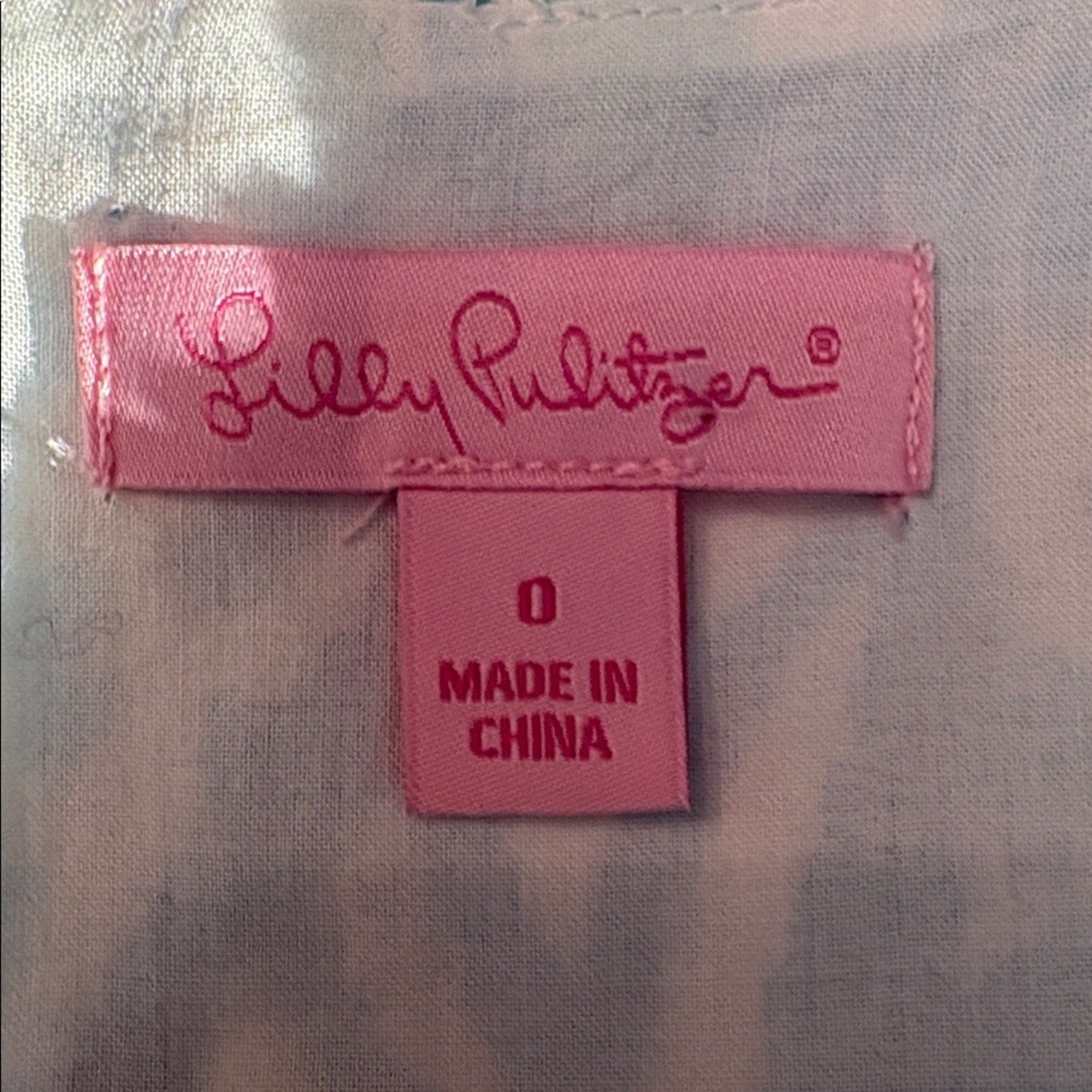 Lilly Pulitzer MacFarlane Shorely Blue Sea Cups Lace Detail Shift Dress - size 0