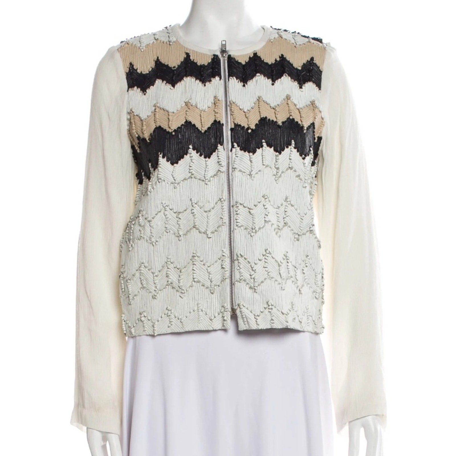 NWT Love Sam Anthropologie Printed Jacket - size small