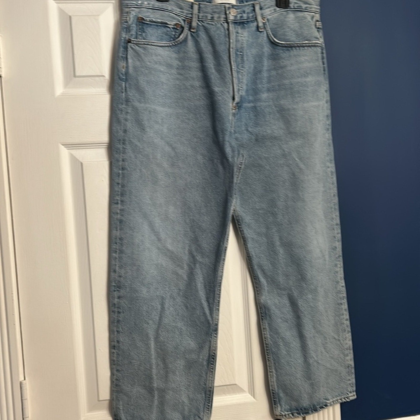 NWT Agolde 90's Mid Rise Crop Jeans - Replica Clean - size 31