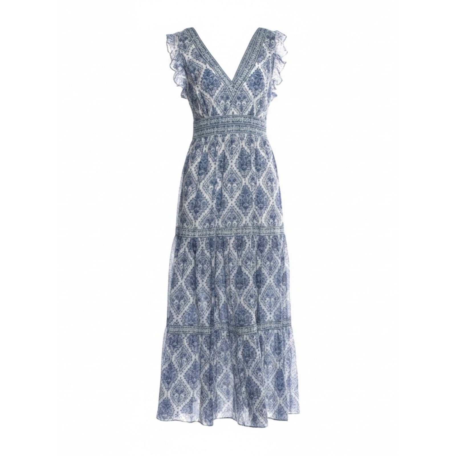 Intermix Printed Maxi Dress - 8