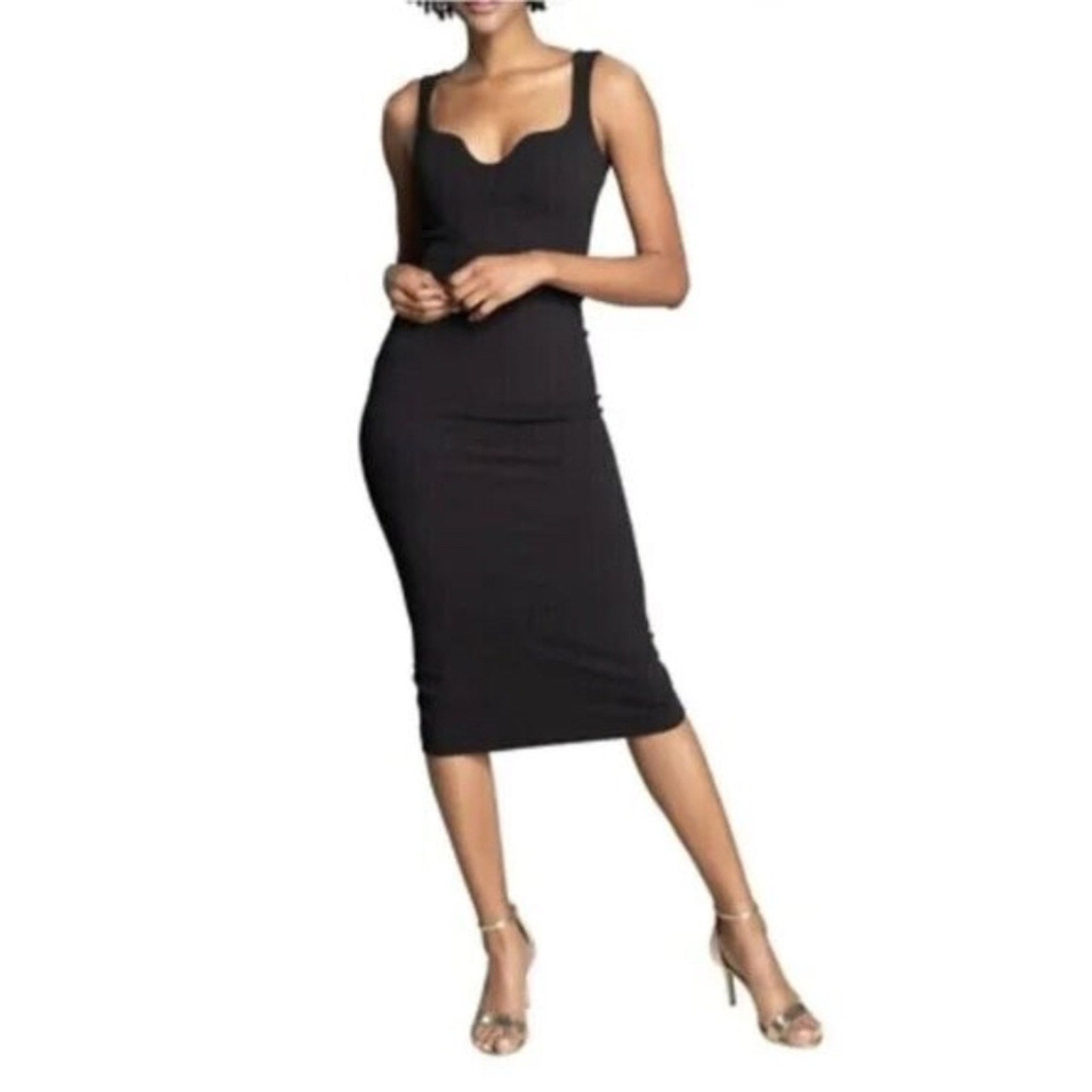 NWT DRESS THE POPULATION Sloane Dress Black - size XS