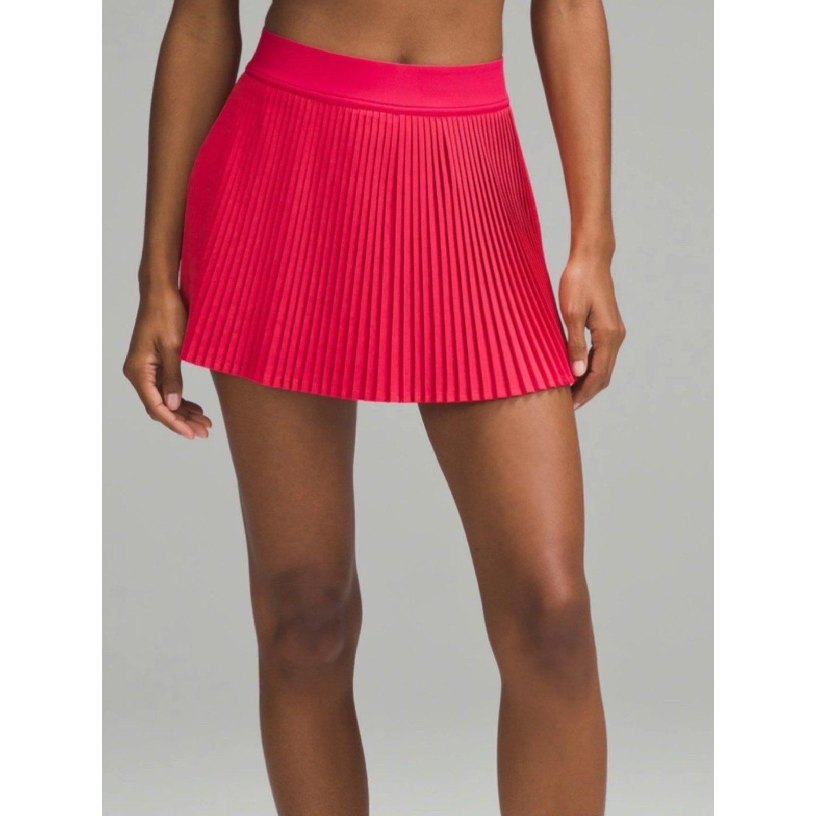 Lululemon Varsity High-Rise Pleated Tennis Skirt Cherry - 8 🌟
