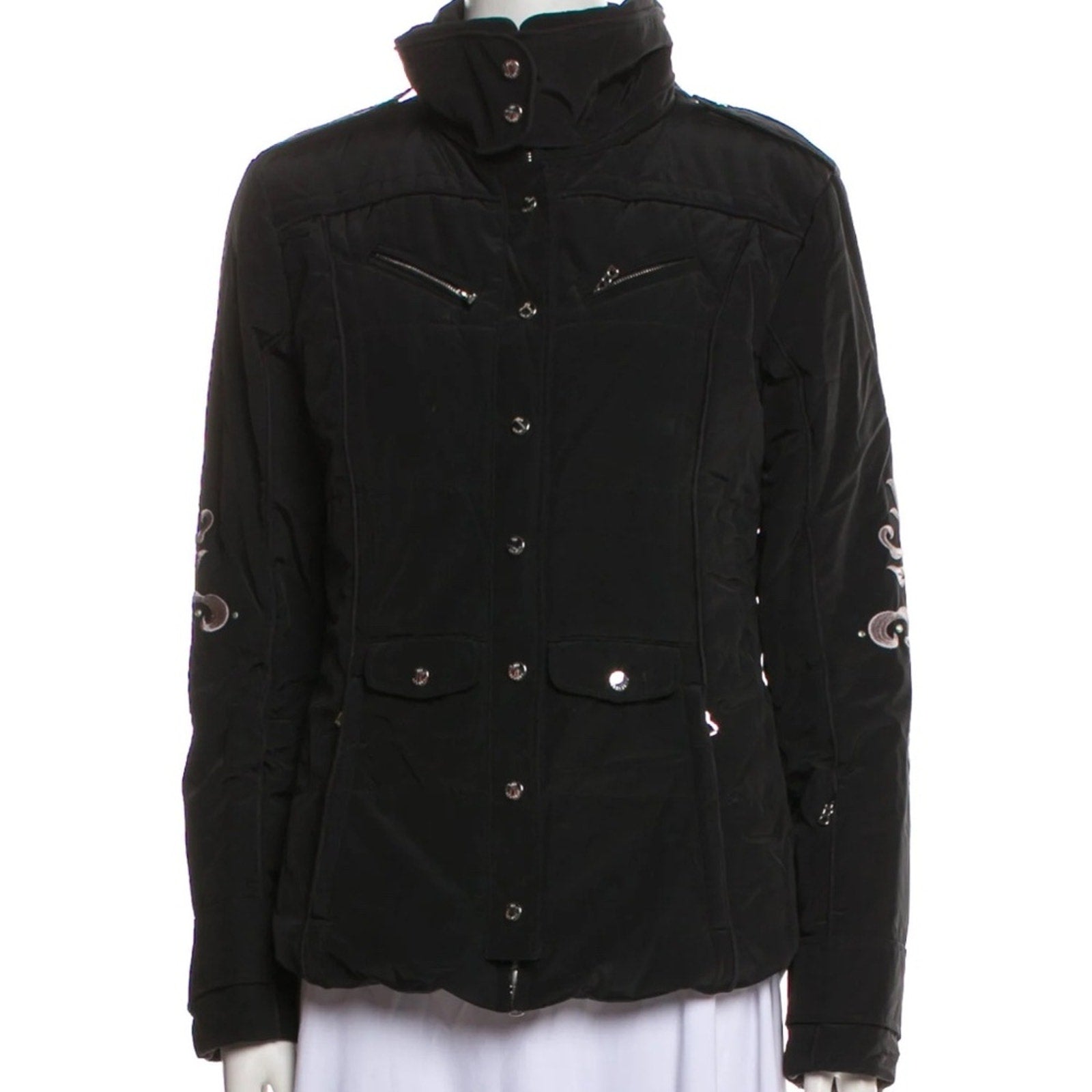 Bogner Ladies Down Ski Jacket embroidered- size 4