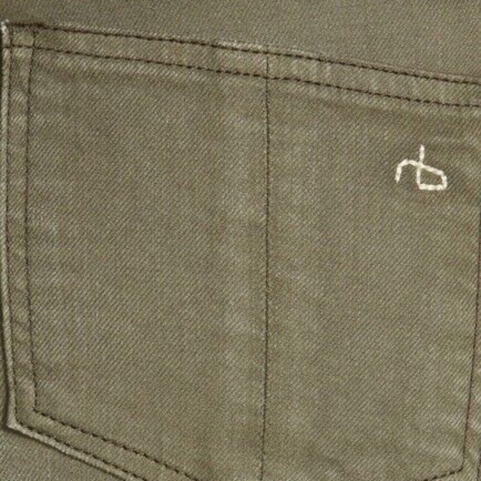 NWT RAG & BONE The Skinny Jeans Dist Fatigue - size 28
Waist: 15”
