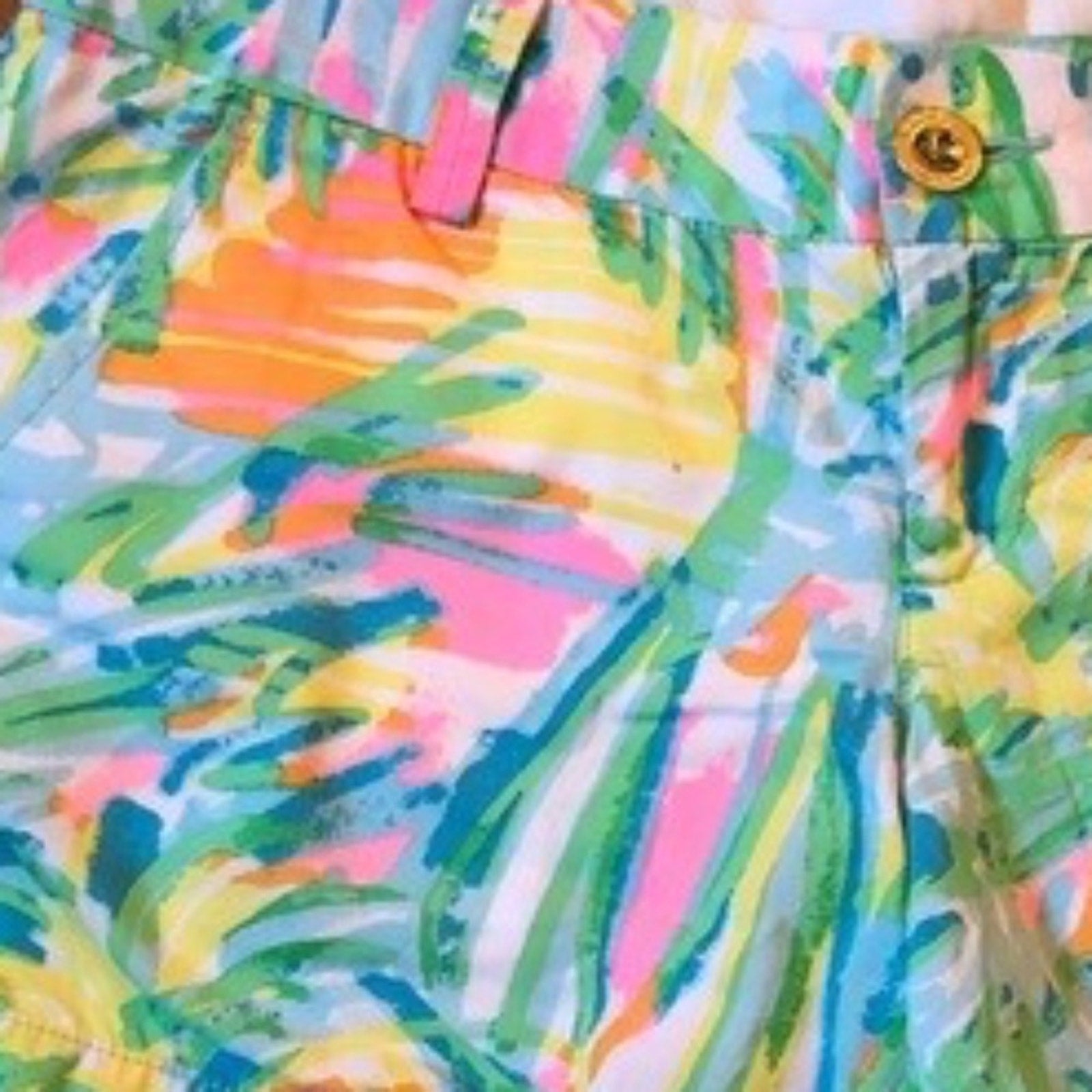 Lilly Pulitzer Callahan shorts in multi sea salt & sun - size 6