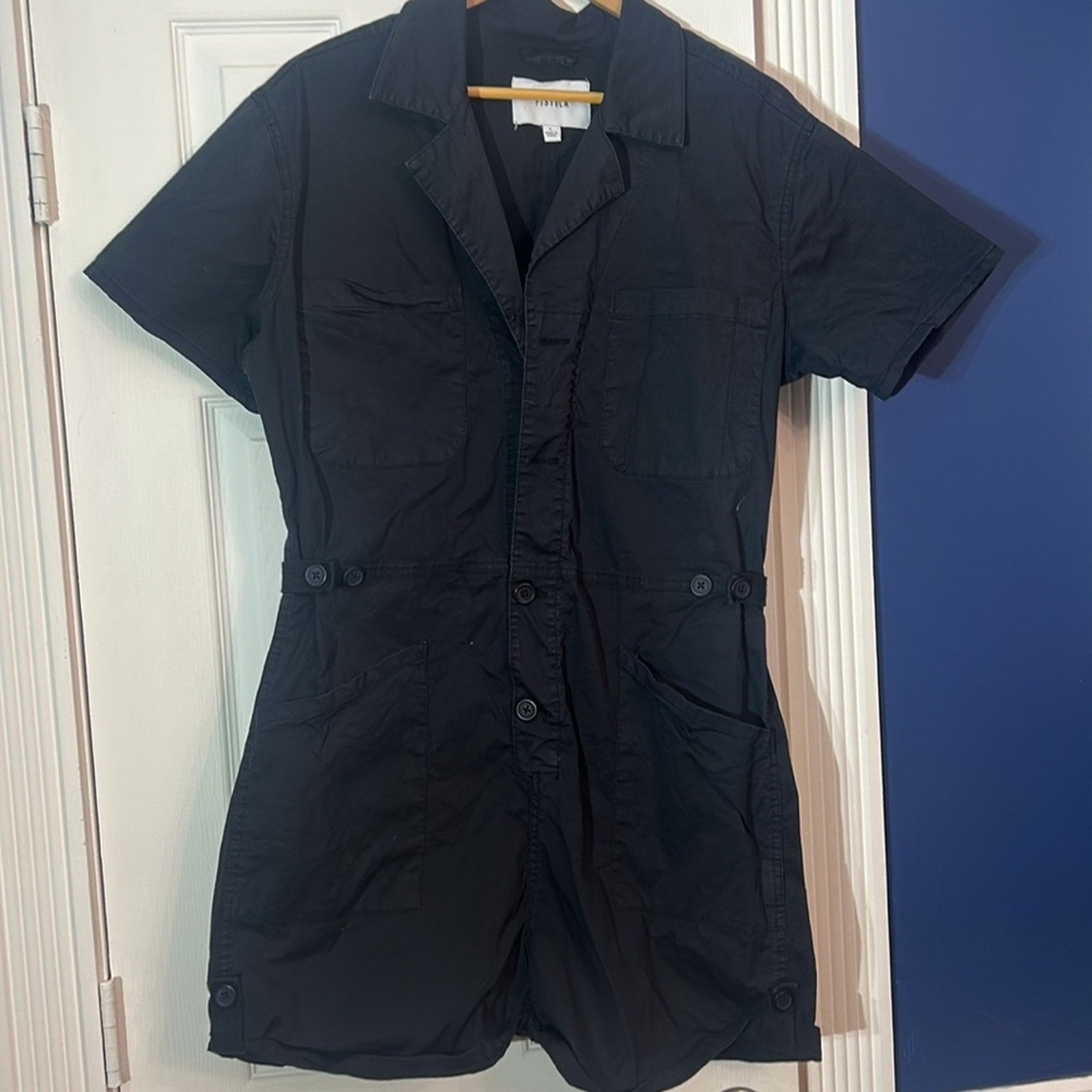 Pistola Parker Romper - Fade to Black Fade to Black - size large