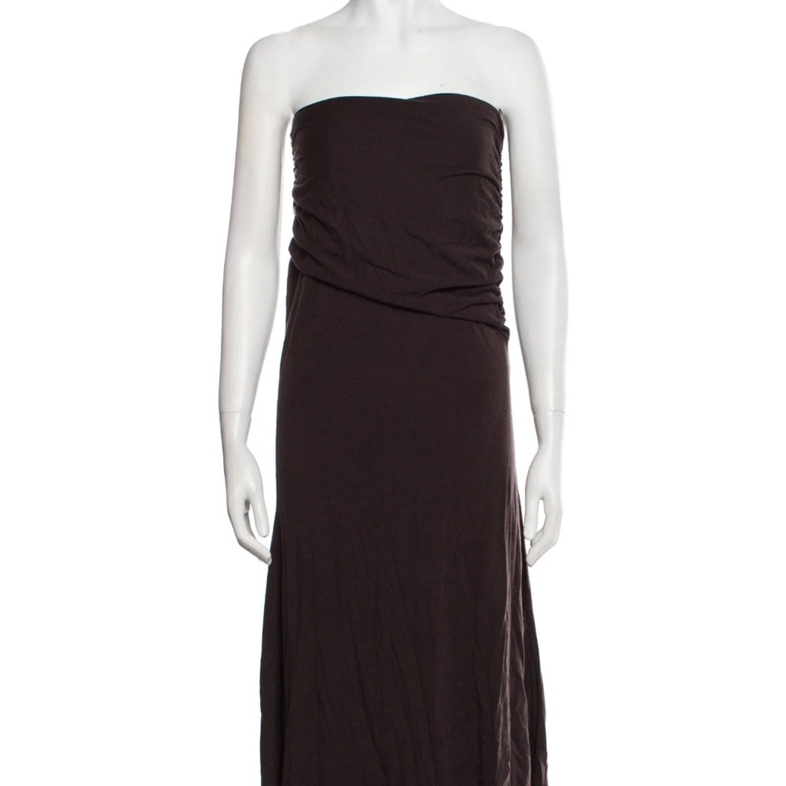 Reformation Isabelle Strapless Midi Dress - size M