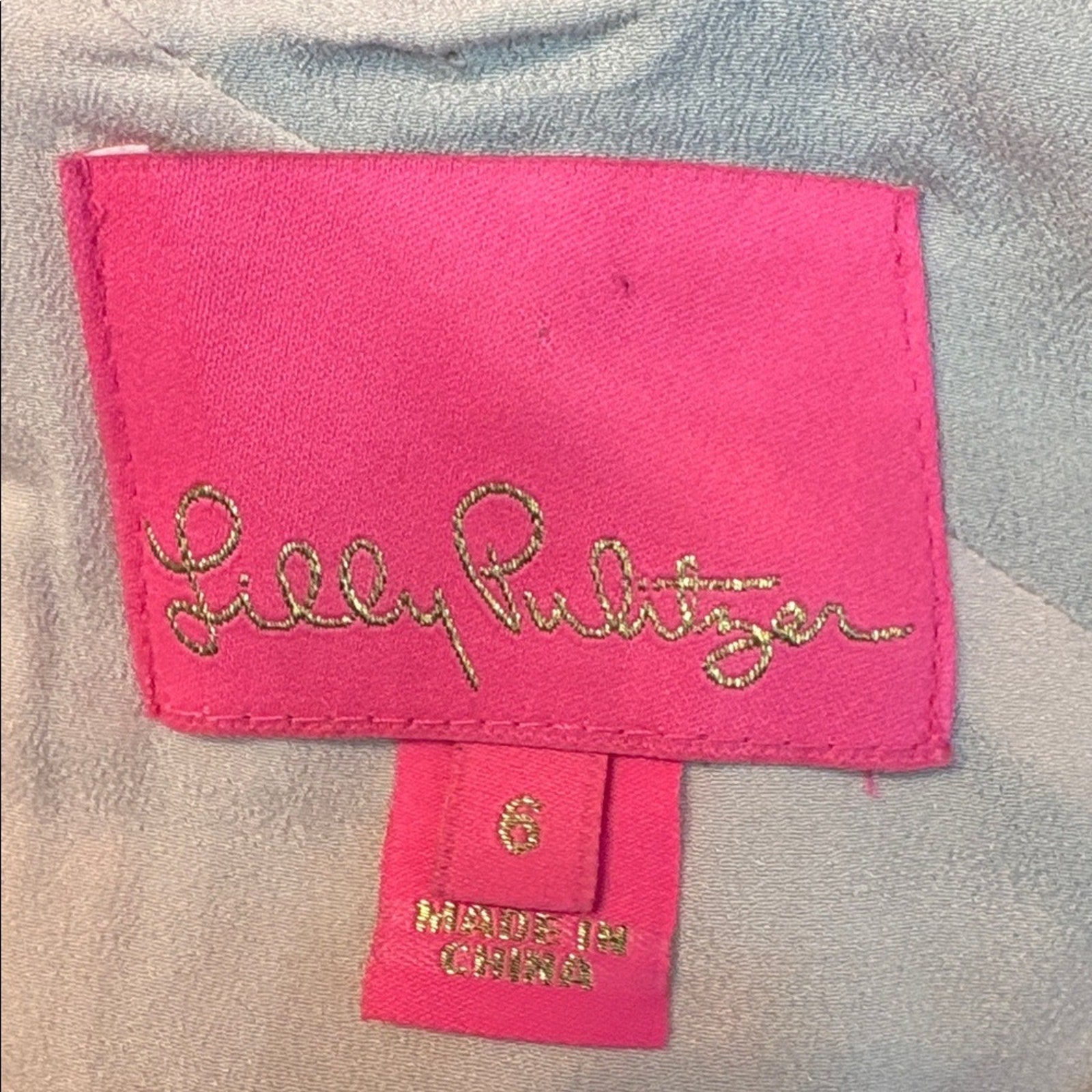 LILLY PULITZER Suzanne Shift Dress - size 6