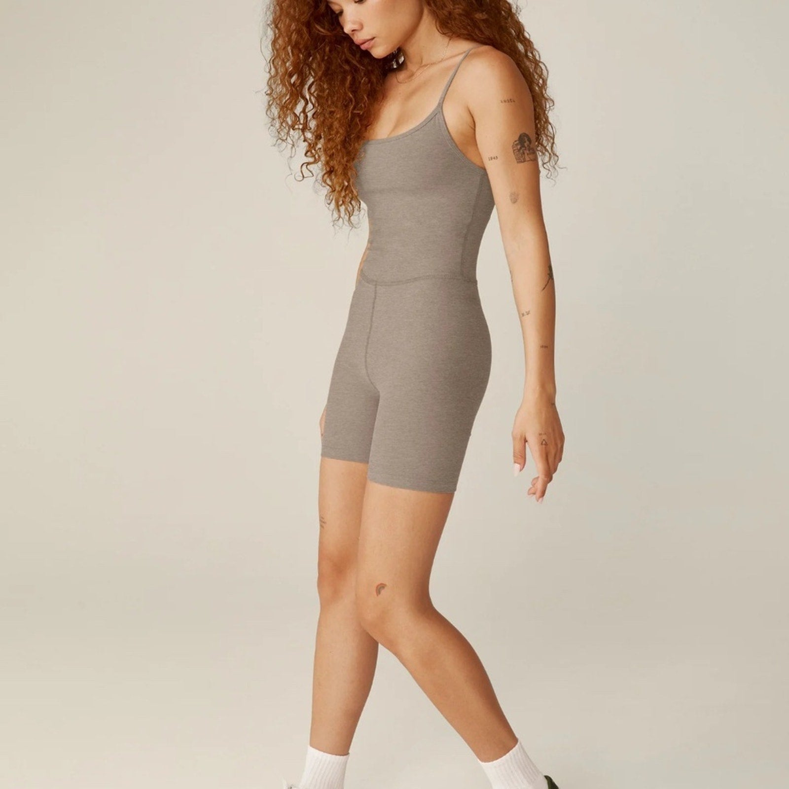 NWT Beyond Yoga Spacedye Keep Pace Biker Jumpsuit - size XL