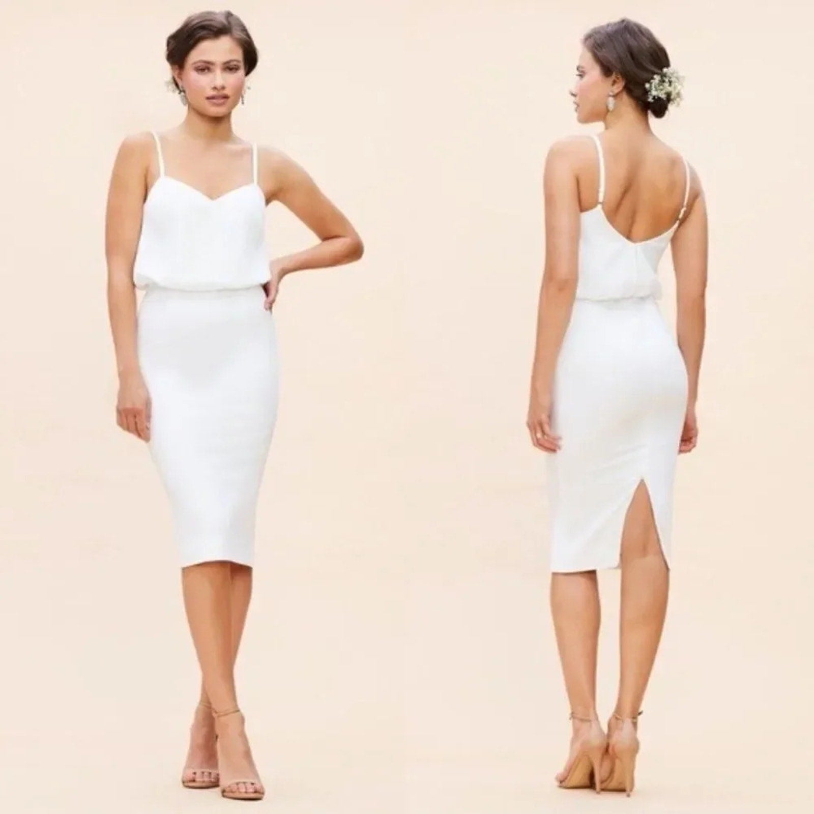 NWT Dress the Population Alondra Dress - size M
