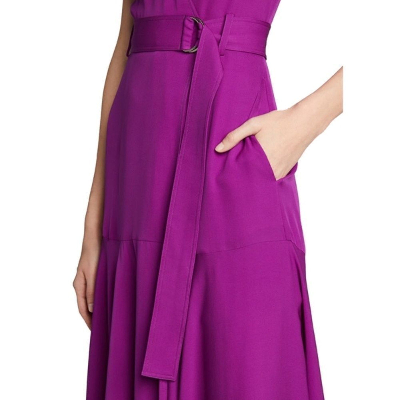 NEW A.L.C. Claire Silk Wrap Dress - size 4