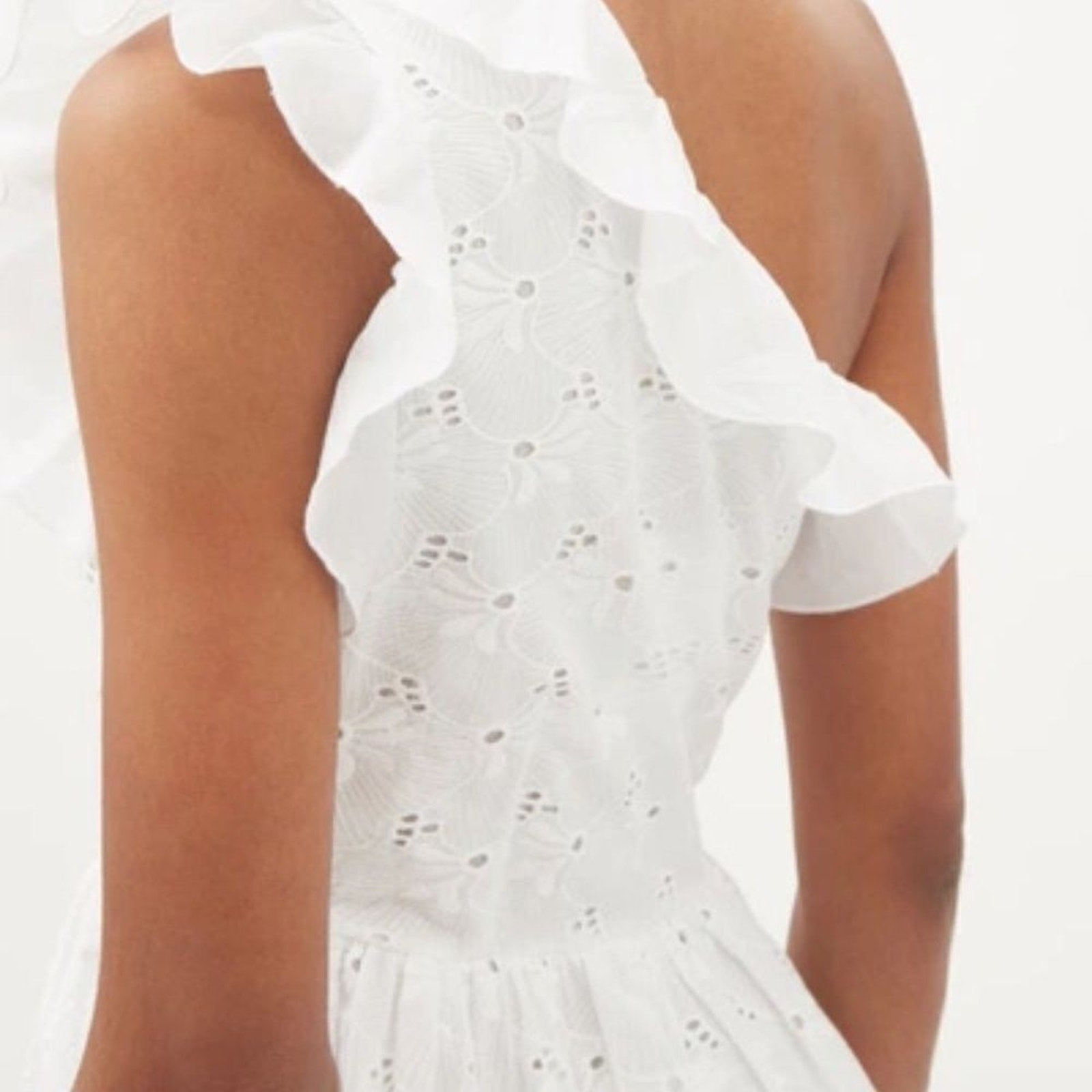 NWT BATSHEVA Jude Dress $475.00 White Broderie Anglaise Eyelet - size 6