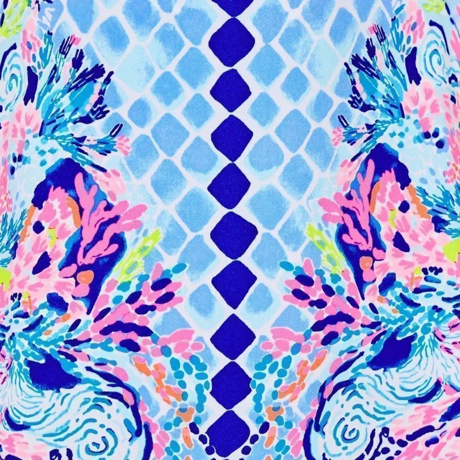 NWT Lilly Pulitzer Donna Romper in Multi Hidden Treasure - 0