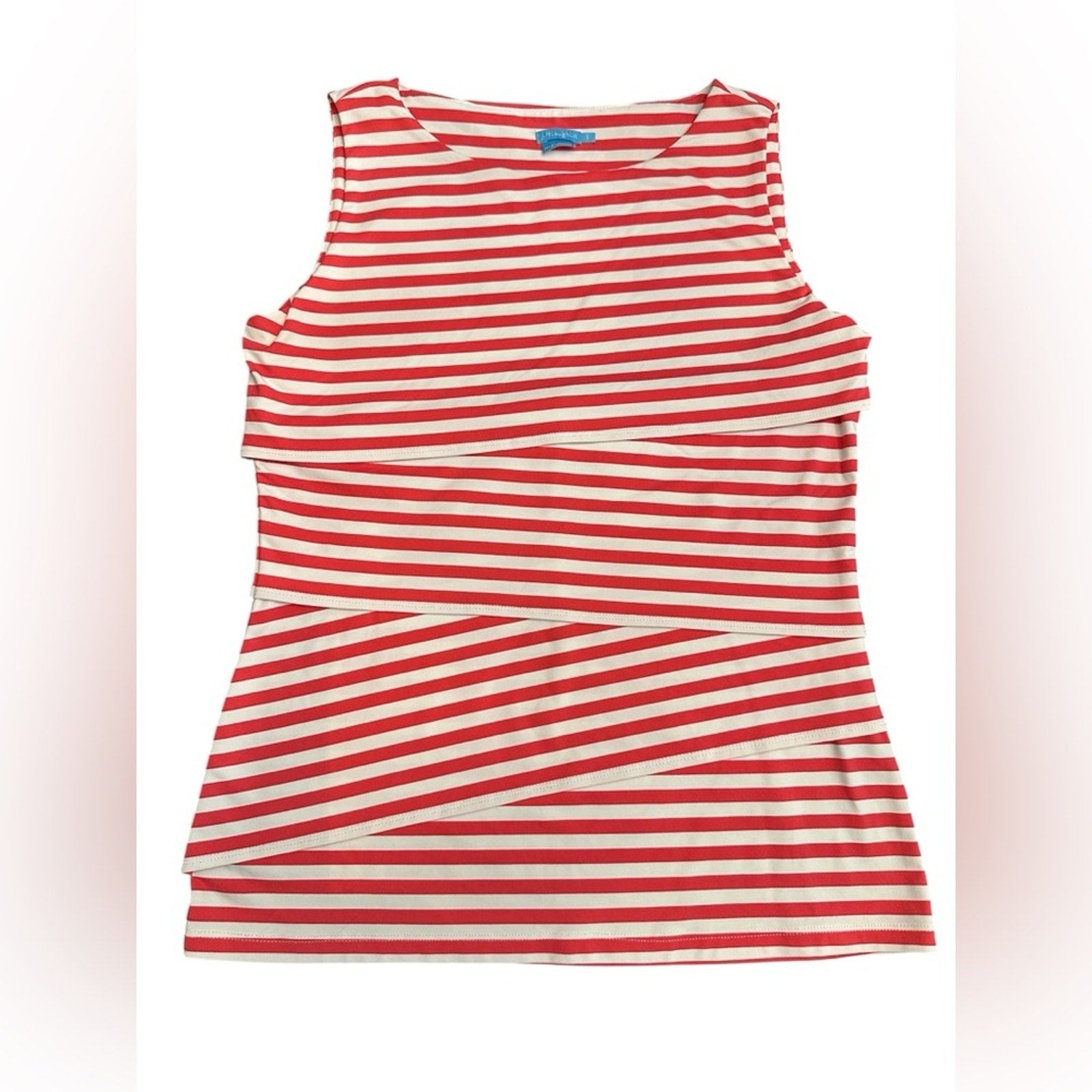 J. Mc. Laughlin striped top - size small