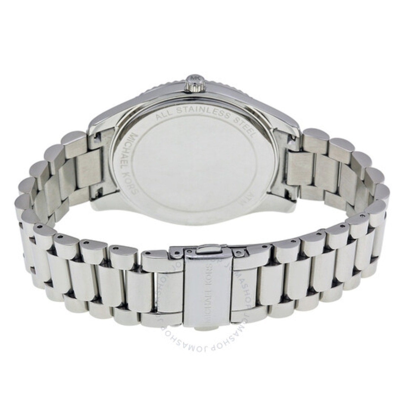 Michael Kors Slim Runway Light Pink Dial Stainless Steel Bracelet Watch MK3239