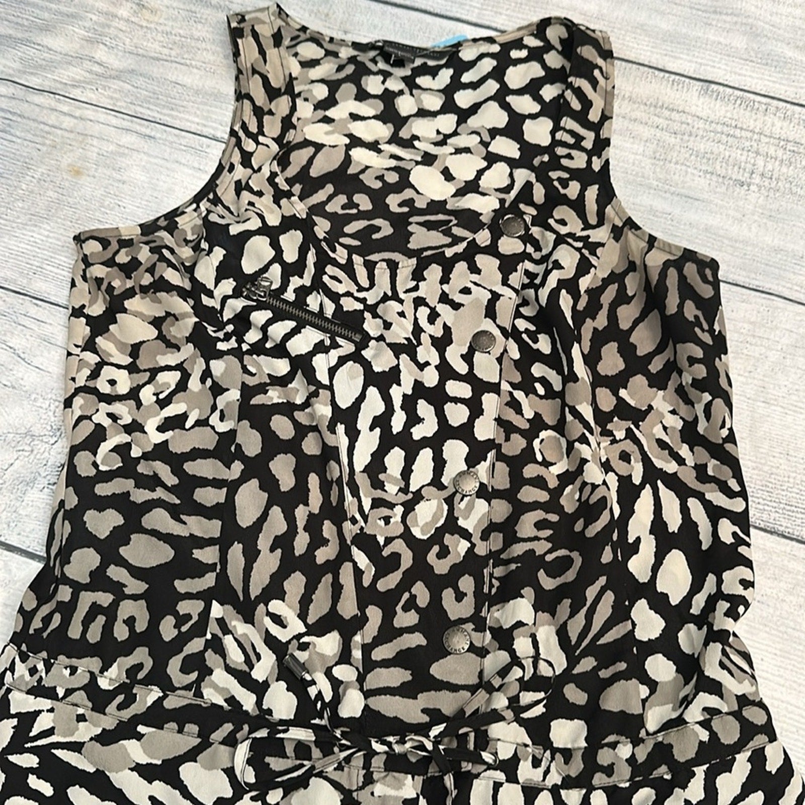 Armani Exchange Cheetah Print Romper -size 4