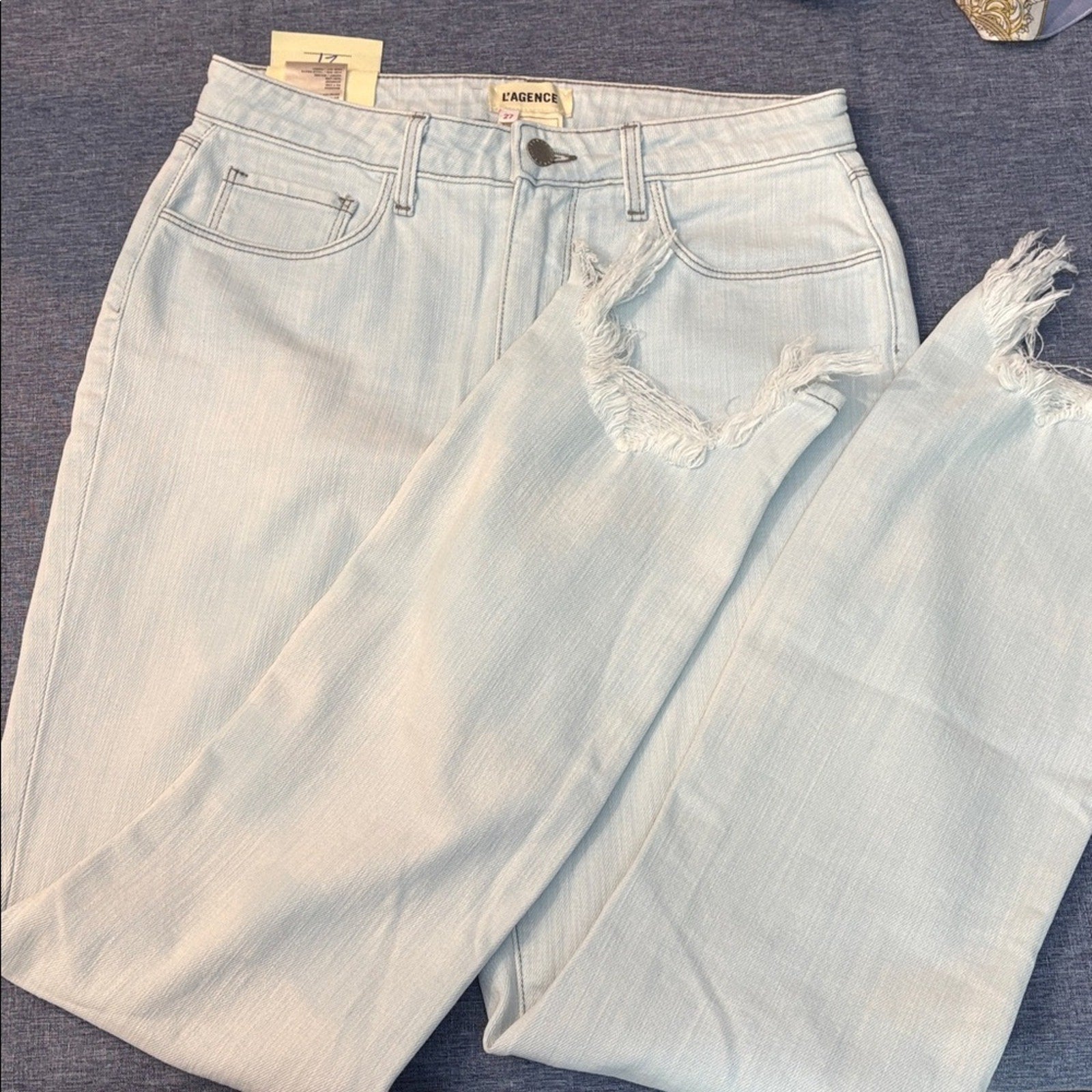 NWT L'AGENCE - HIGH LINE H/R SKINNY - FADE OUT - size 27