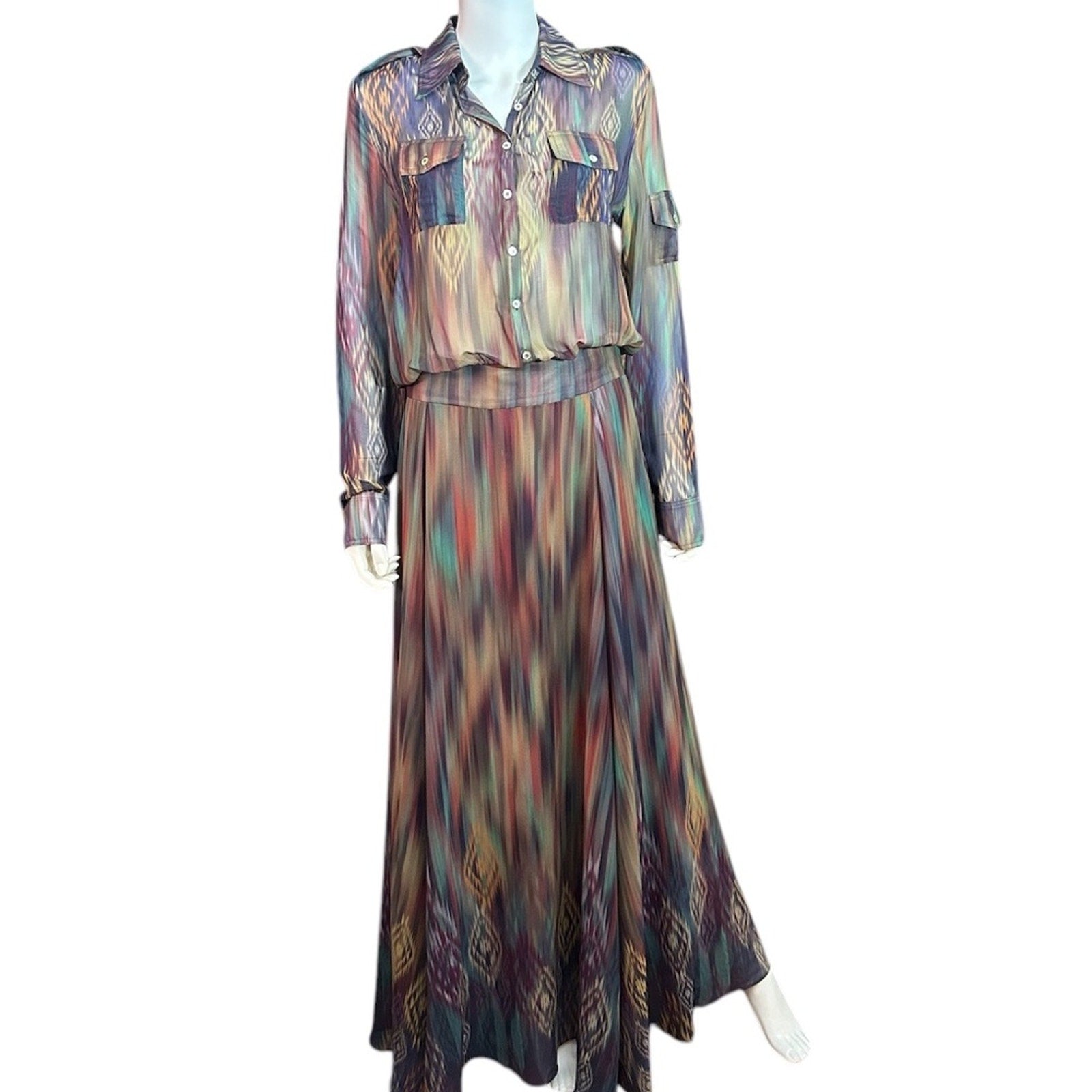 Farm Rio Vintage maxi dress.- size M