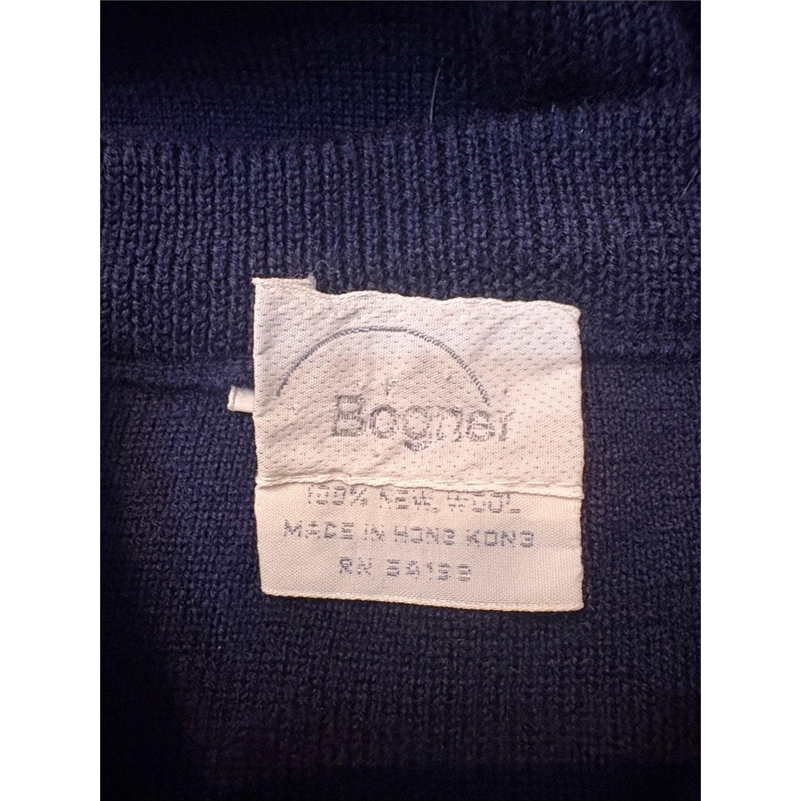Vintage 1980s Bogner Wool Sweater - L