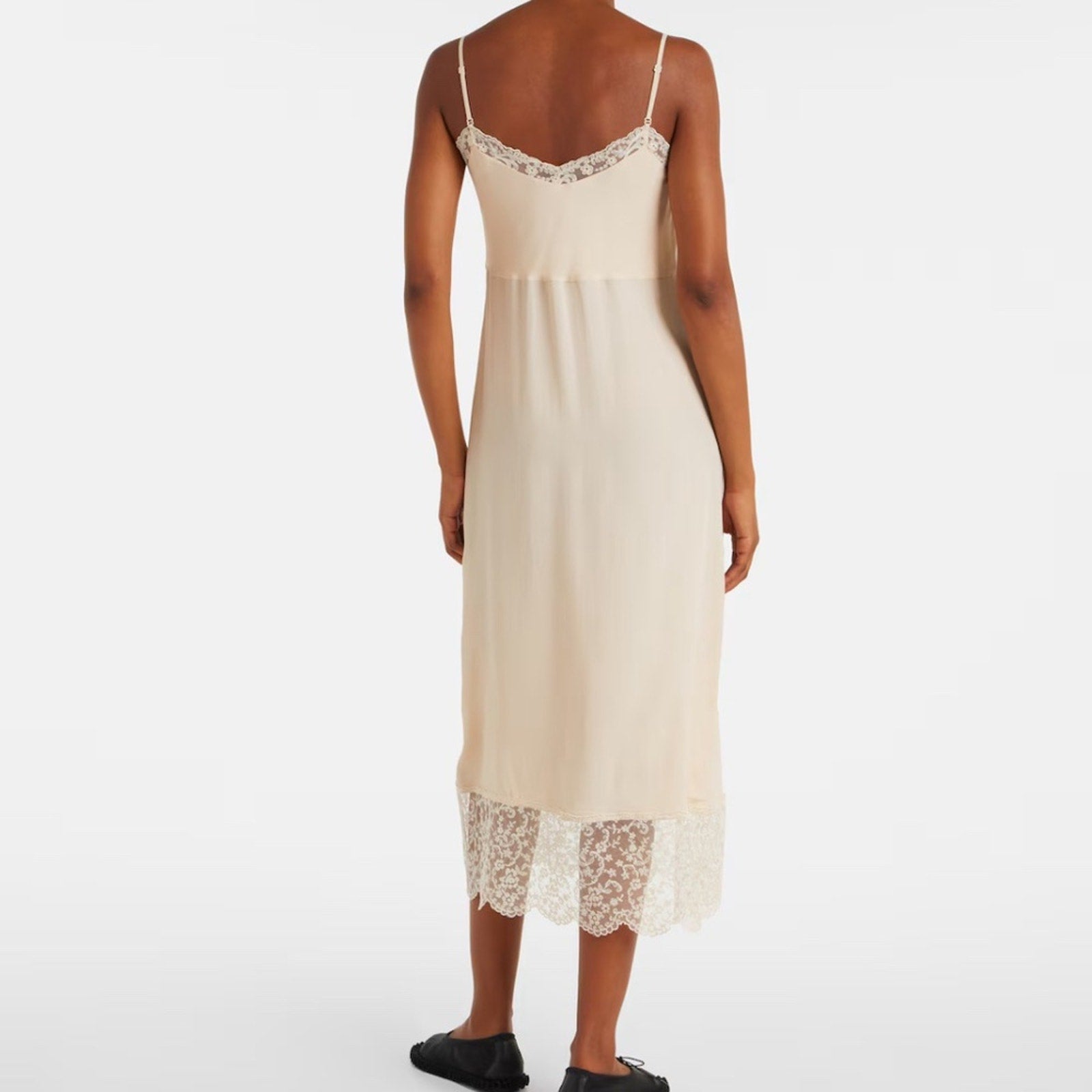 Simone Rocha - Crêpe de chine slip dress - size US 8 (UK 12)