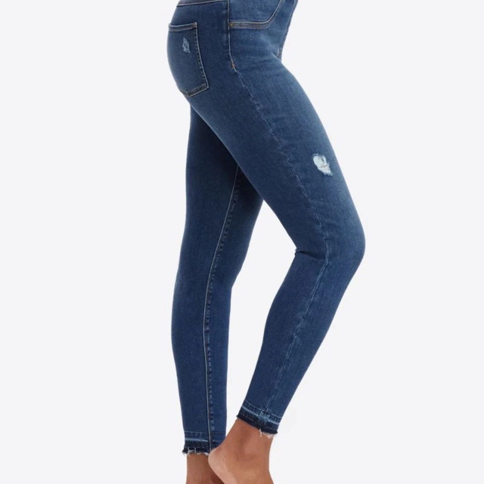 SPANX DISTRESSED SKINNY JEANS #20203R - size large