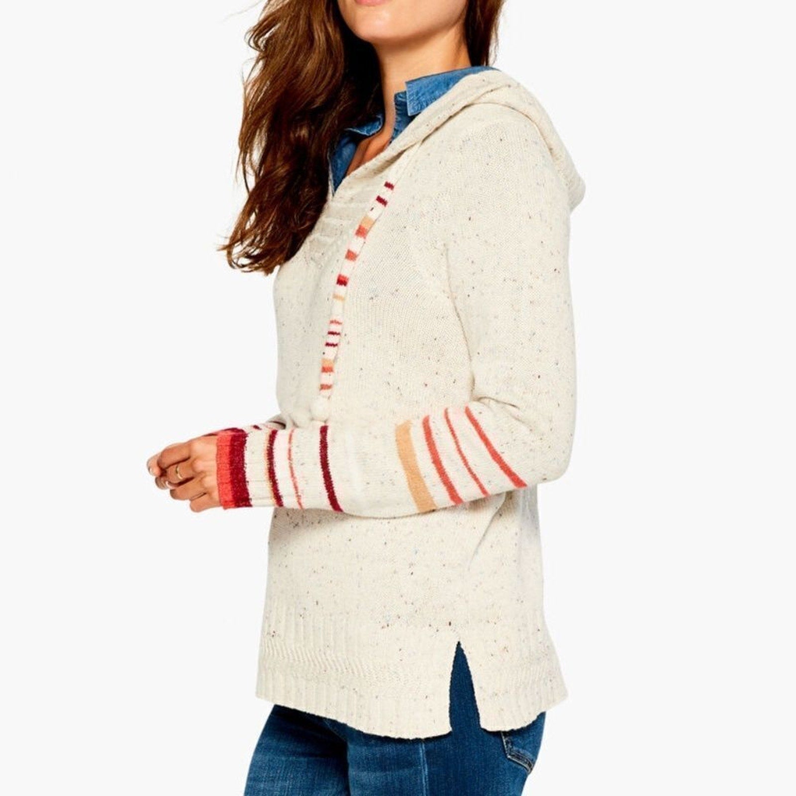 NWT NIC + ZOE WINTER SUNSET HOODIE - size XL